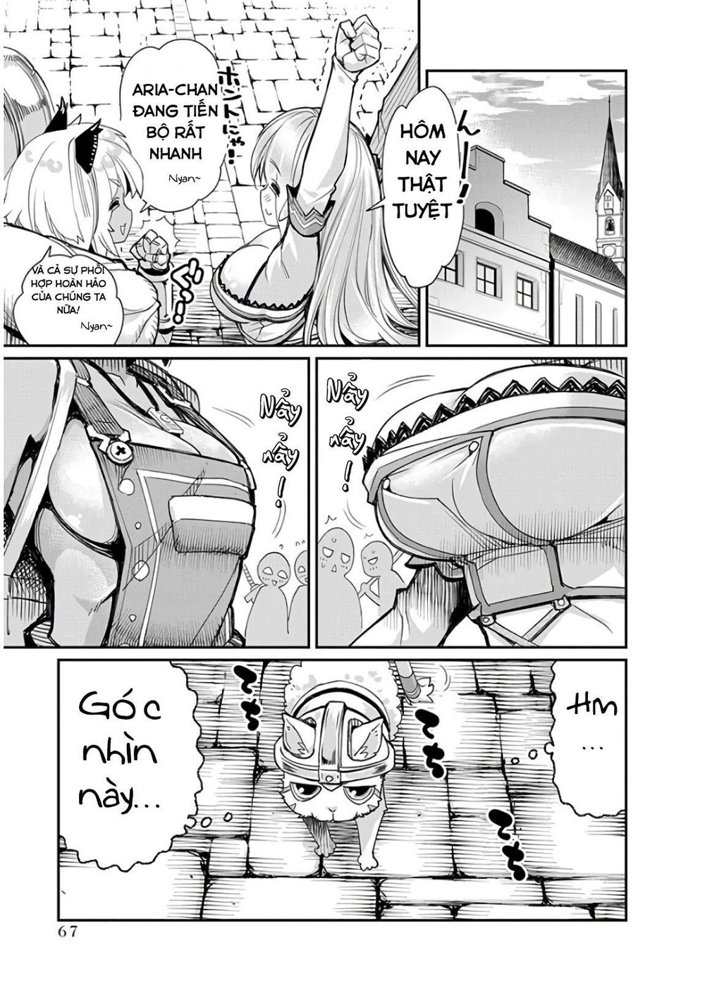 "Behemoth" Hạng S bị nhầm là mèo và trở thành hiệp sĩ (thú cưng) của nàng Elf Chapter 9 - 14