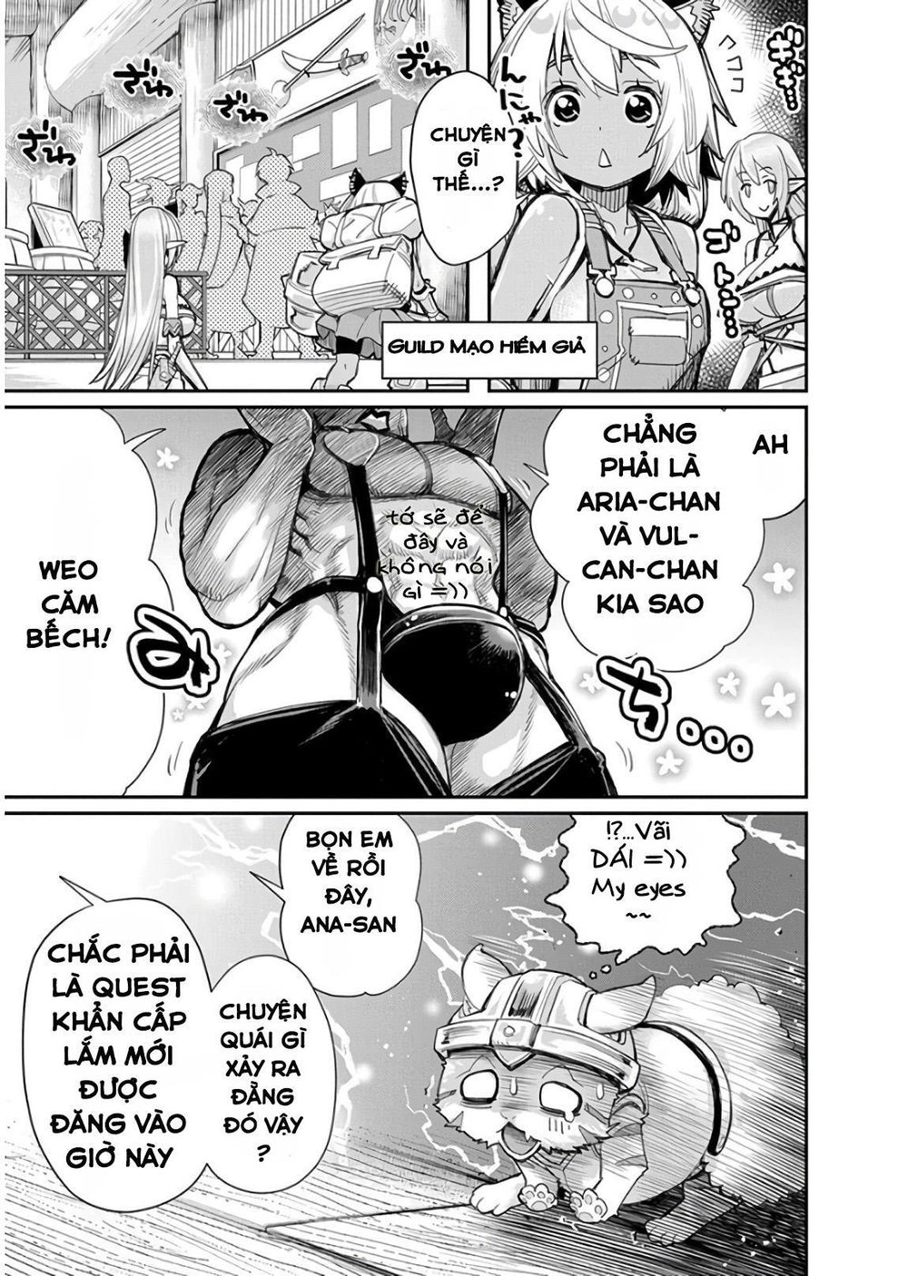 "Behemoth" Hạng S bị nhầm là mèo và trở thành hiệp sĩ (thú cưng) của nàng Elf Chapter 9 - 18