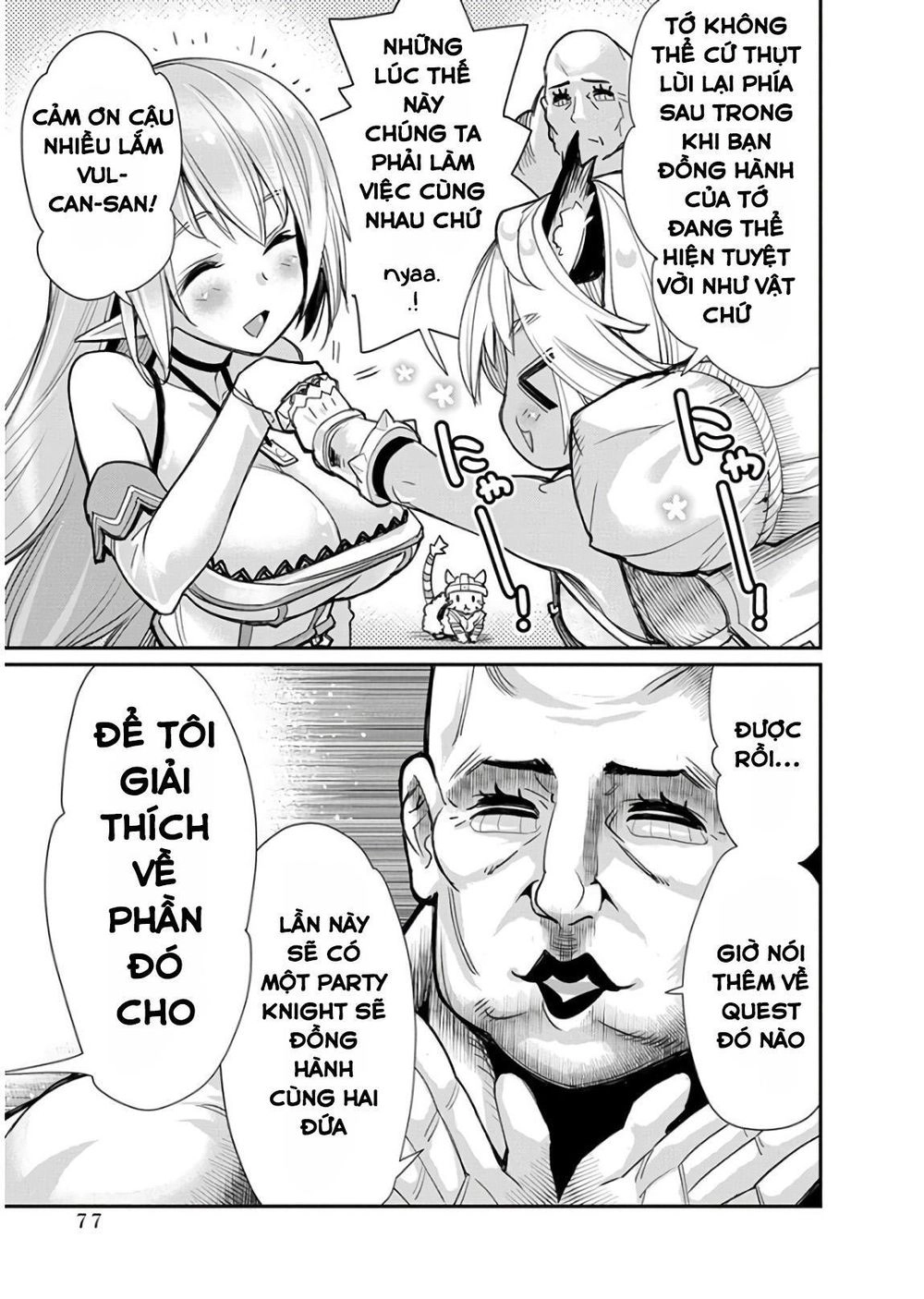 "Behemoth" Hạng S bị nhầm là mèo và trở thành hiệp sĩ (thú cưng) của nàng Elf Chapter 9 - 24