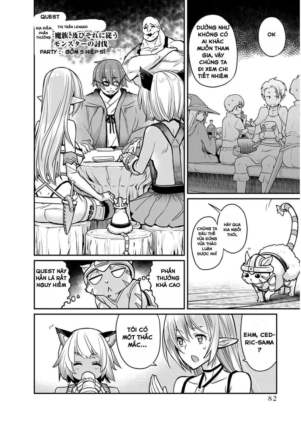 "Behemoth" Hạng S bị nhầm là mèo và trở thành hiệp sĩ (thú cưng) của nàng Elf Chapter 10 - 4