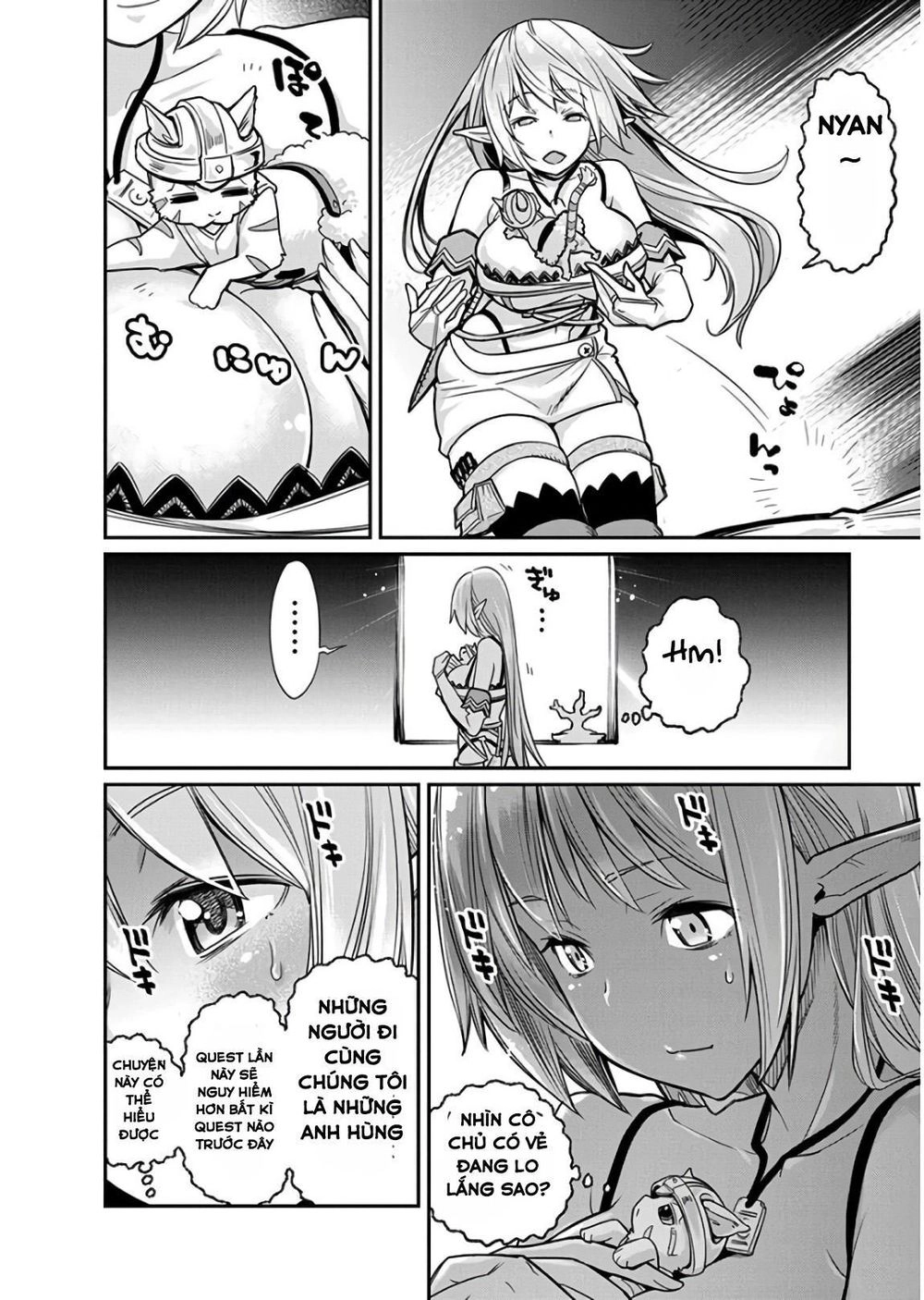 "Behemoth" Hạng S bị nhầm là mèo và trở thành hiệp sĩ (thú cưng) của nàng Elf Chapter 10 - 8