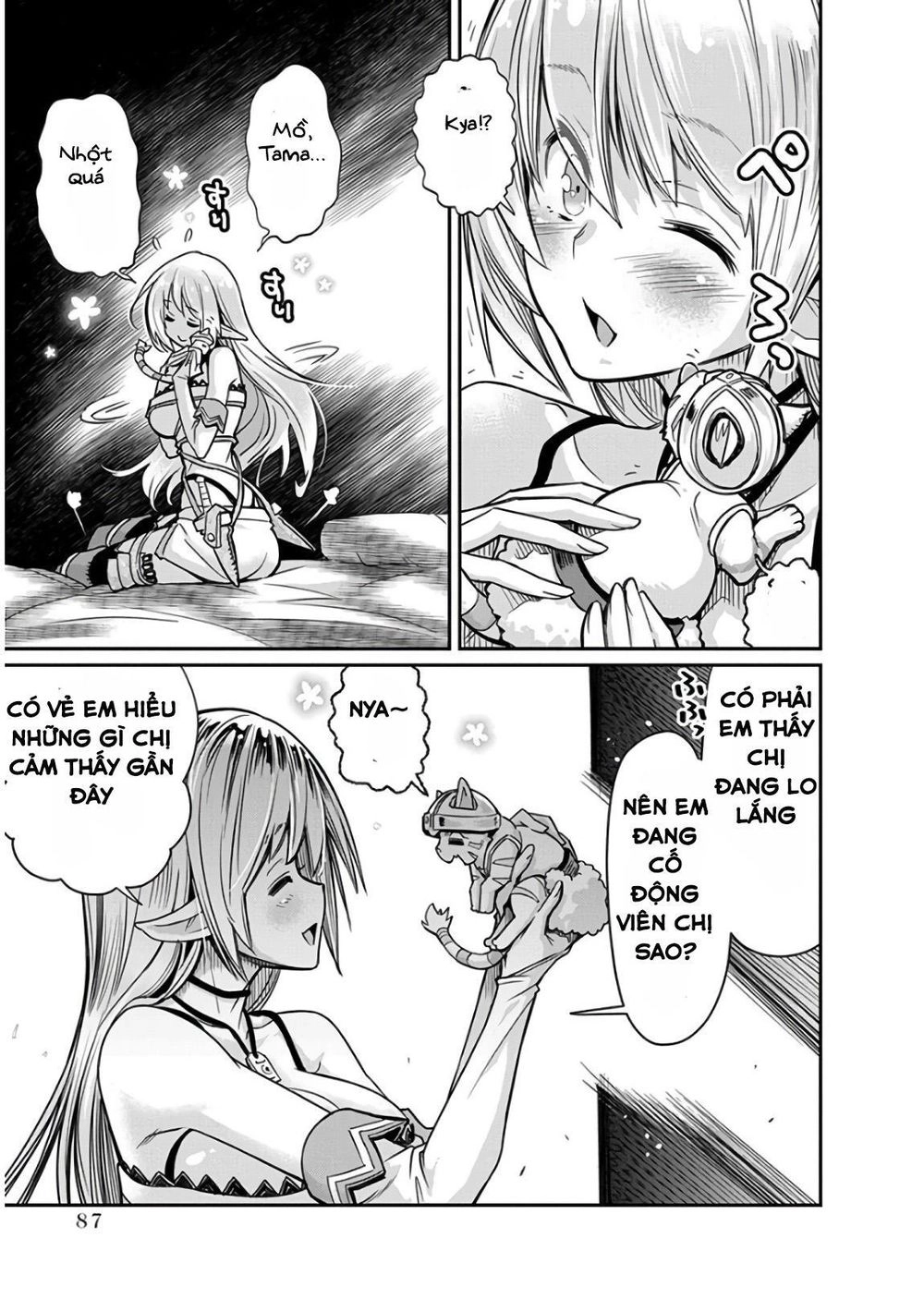 "Behemoth" Hạng S bị nhầm là mèo và trở thành hiệp sĩ (thú cưng) của nàng Elf Chapter 10 - 9