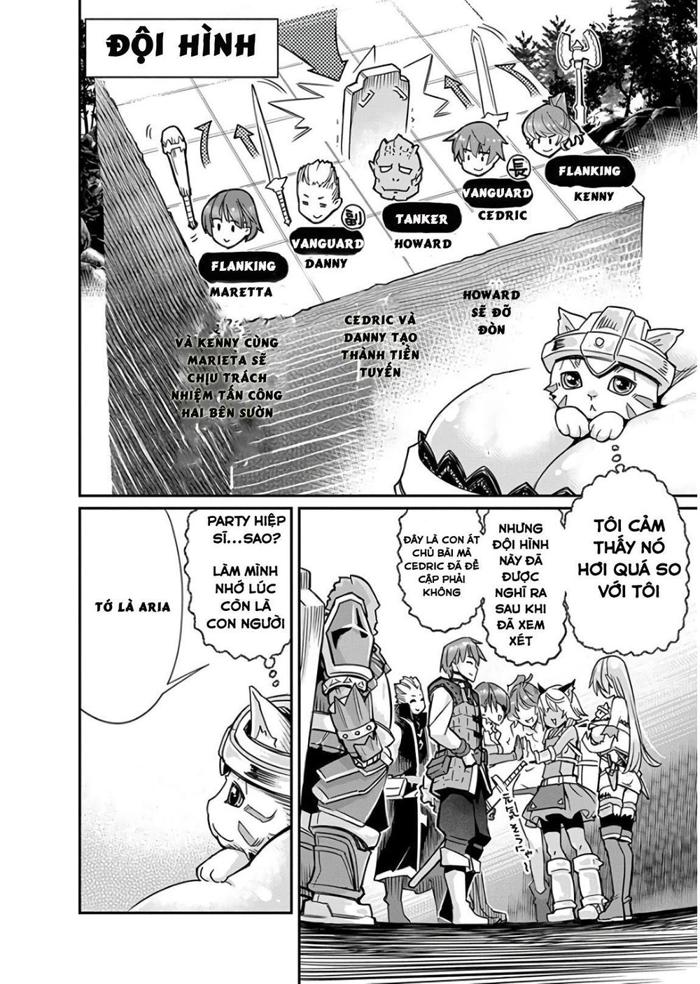 "Behemoth" Hạng S bị nhầm là mèo và trở thành hiệp sĩ (thú cưng) của nàng Elf Chapter 10 - 18