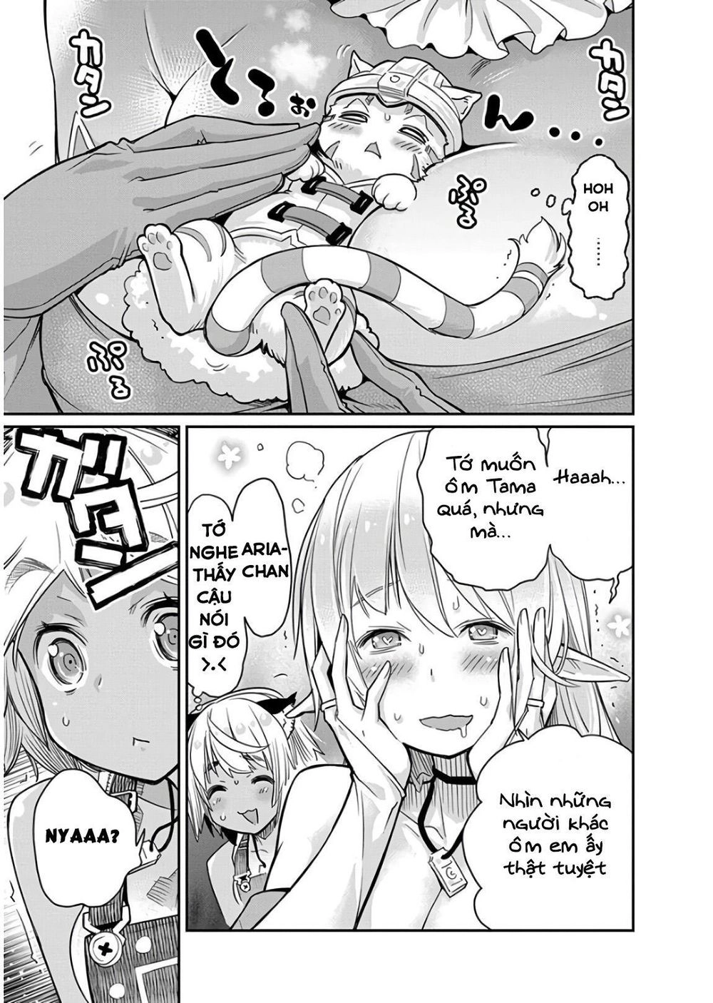 "Behemoth" Hạng S bị nhầm là mèo và trở thành hiệp sĩ (thú cưng) của nàng Elf Chapter 10 - 23