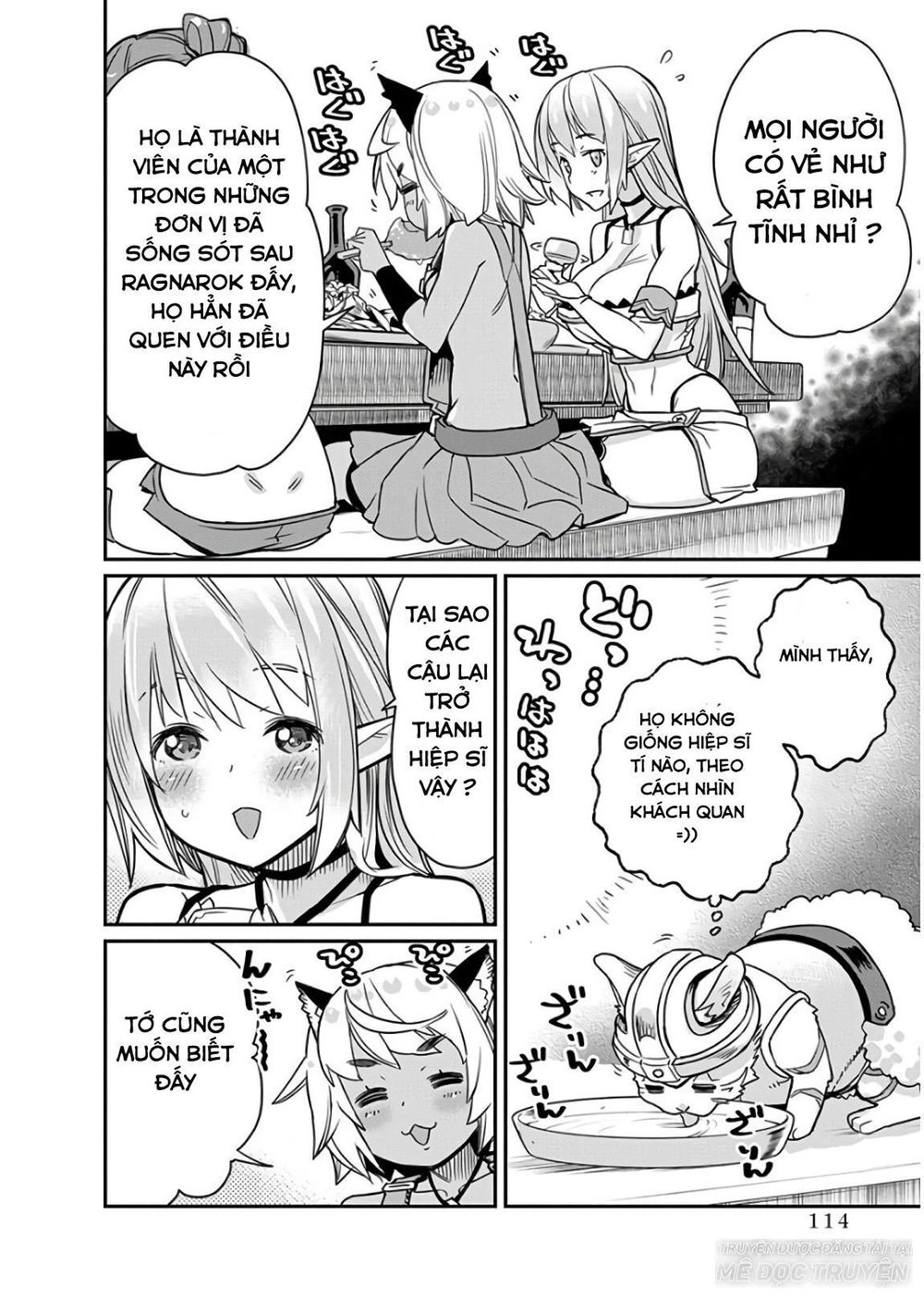 "Behemoth" Hạng S bị nhầm là mèo và trở thành hiệp sĩ (thú cưng) của nàng Elf Chapter 11 - 11