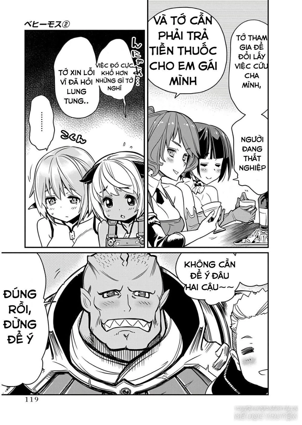 "Behemoth" Hạng S bị nhầm là mèo và trở thành hiệp sĩ (thú cưng) của nàng Elf Chapter 11 - 16