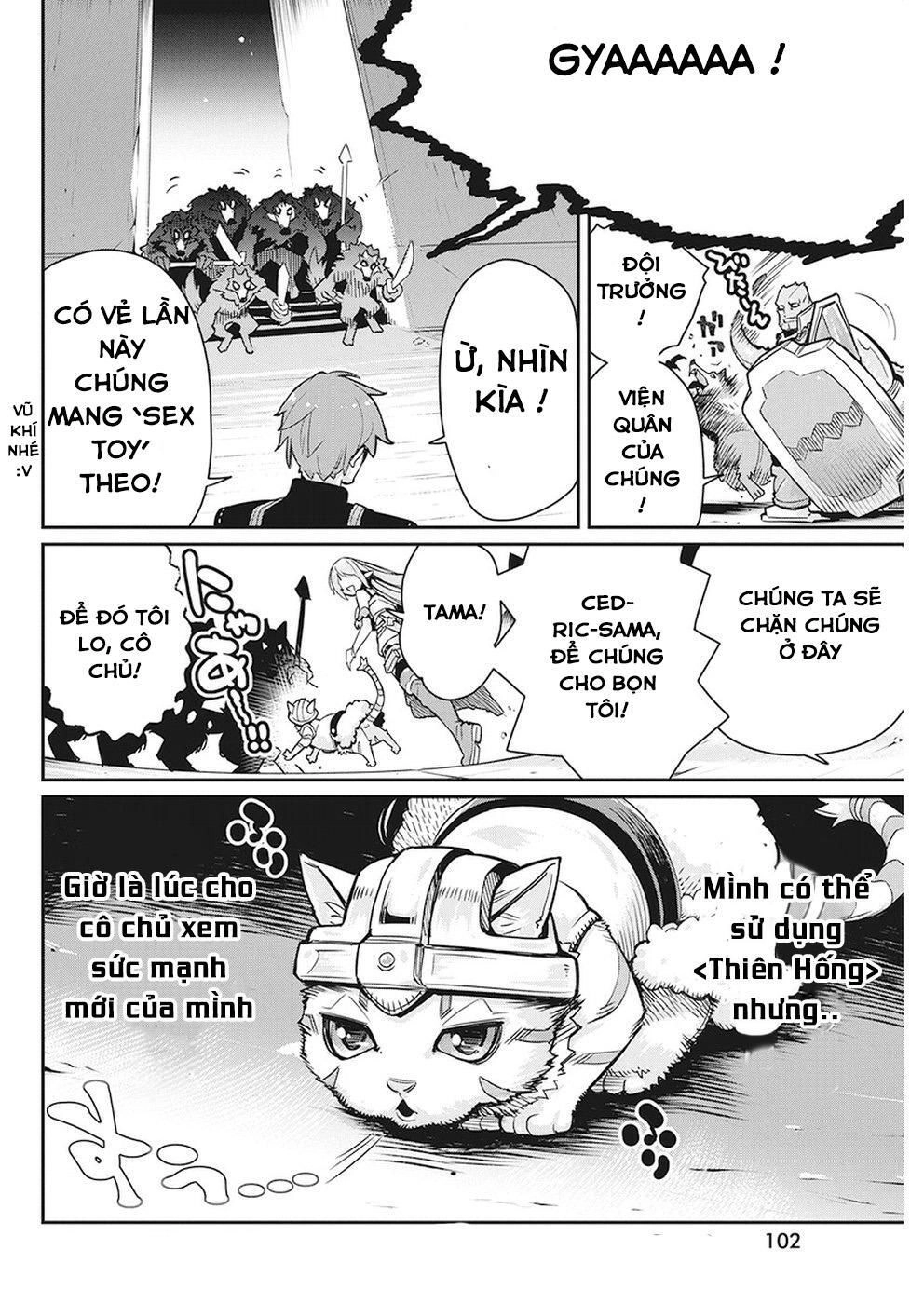 "Behemoth" Hạng S bị nhầm là mèo và trở thành hiệp sĩ (thú cưng) của nàng Elf Chapter 13 - 7