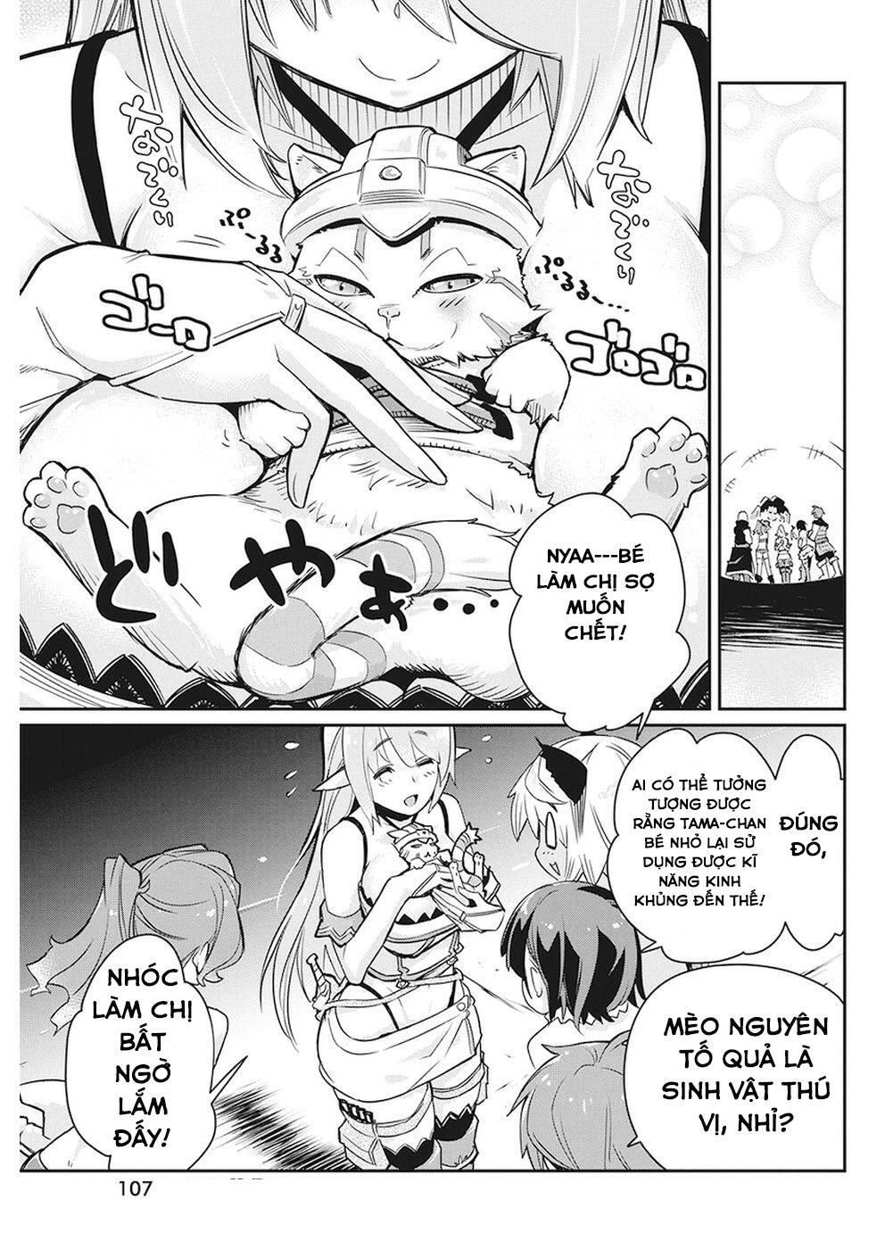 "Behemoth" Hạng S bị nhầm là mèo và trở thành hiệp sĩ (thú cưng) của nàng Elf Chapter 13 - 12