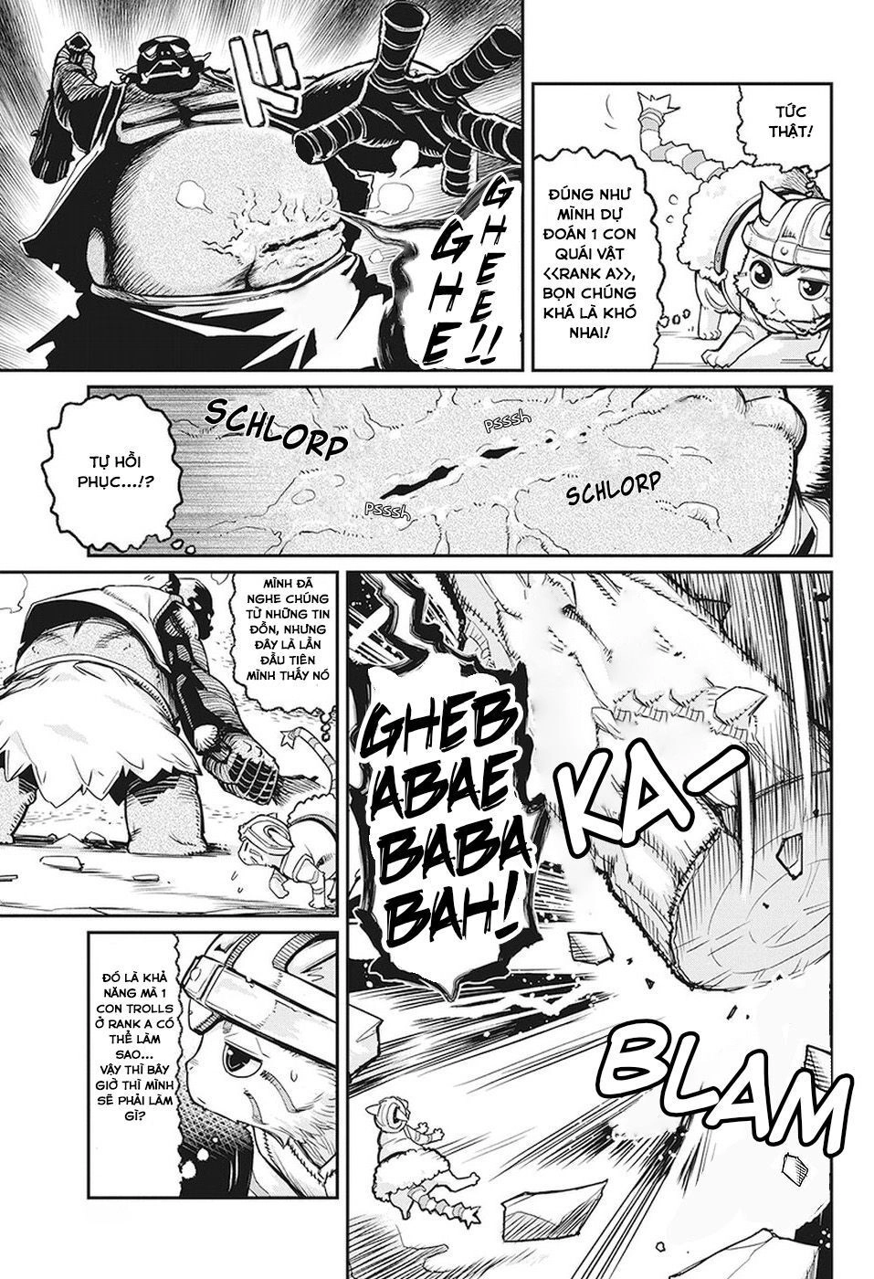 "Behemoth" Hạng S bị nhầm là mèo và trở thành hiệp sĩ (thú cưng) của nàng Elf Chapter 14 - 5