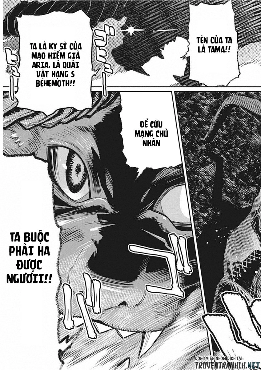 "Behemoth" Hạng S bị nhầm là mèo và trở thành hiệp sĩ (thú cưng) của nàng Elf Chapter 15 - 15