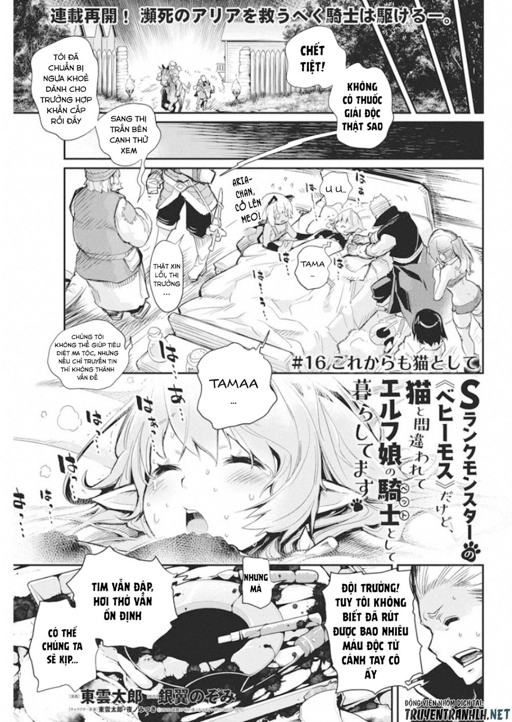 "Behemoth" Hạng S bị nhầm là mèo và trở thành hiệp sĩ (thú cưng) của nàng Elf Chapter 16 - 3