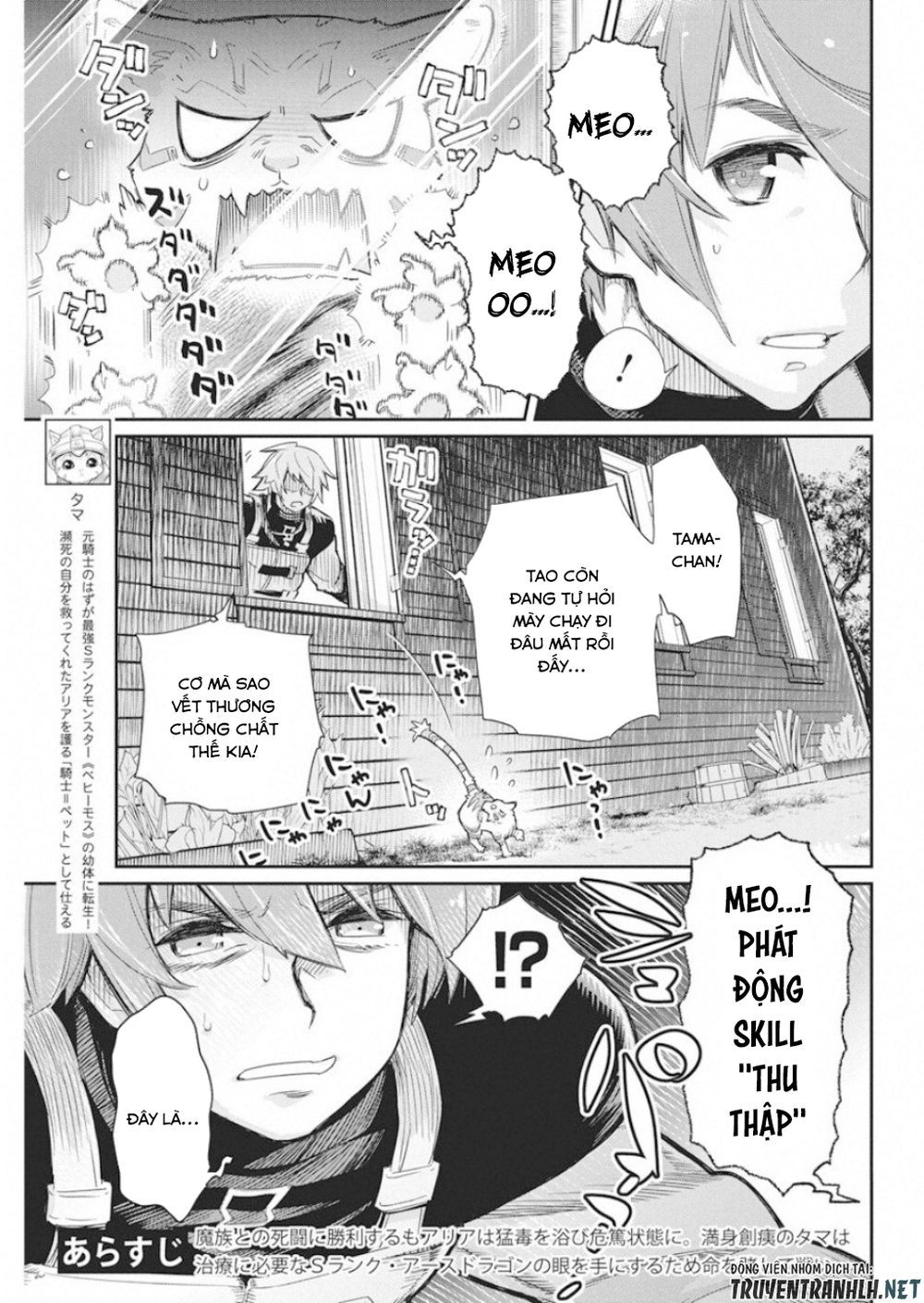 "Behemoth" Hạng S bị nhầm là mèo và trở thành hiệp sĩ (thú cưng) của nàng Elf Chapter 16 - 5