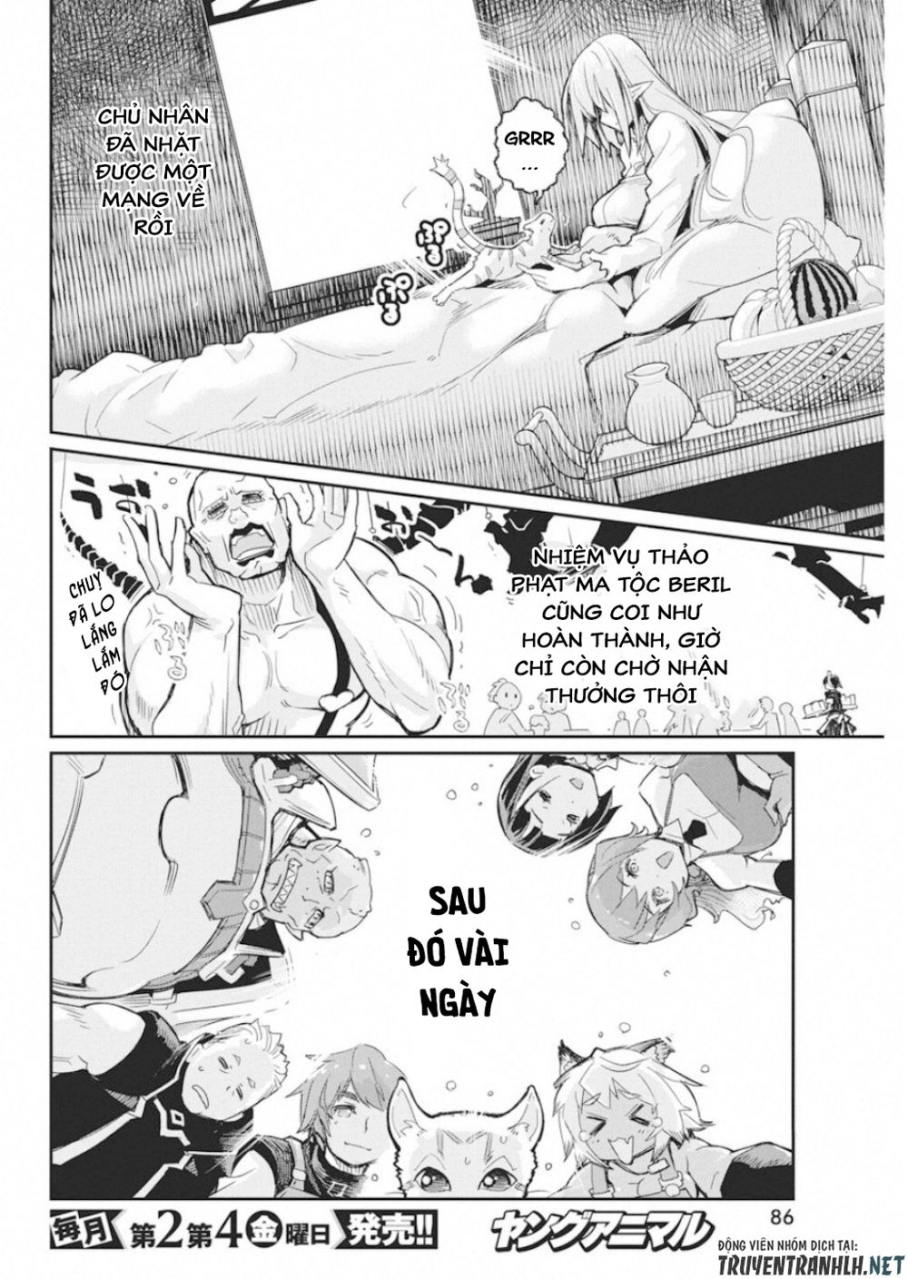 "Behemoth" Hạng S bị nhầm là mèo và trở thành hiệp sĩ (thú cưng) của nàng Elf Chapter 16 - 10