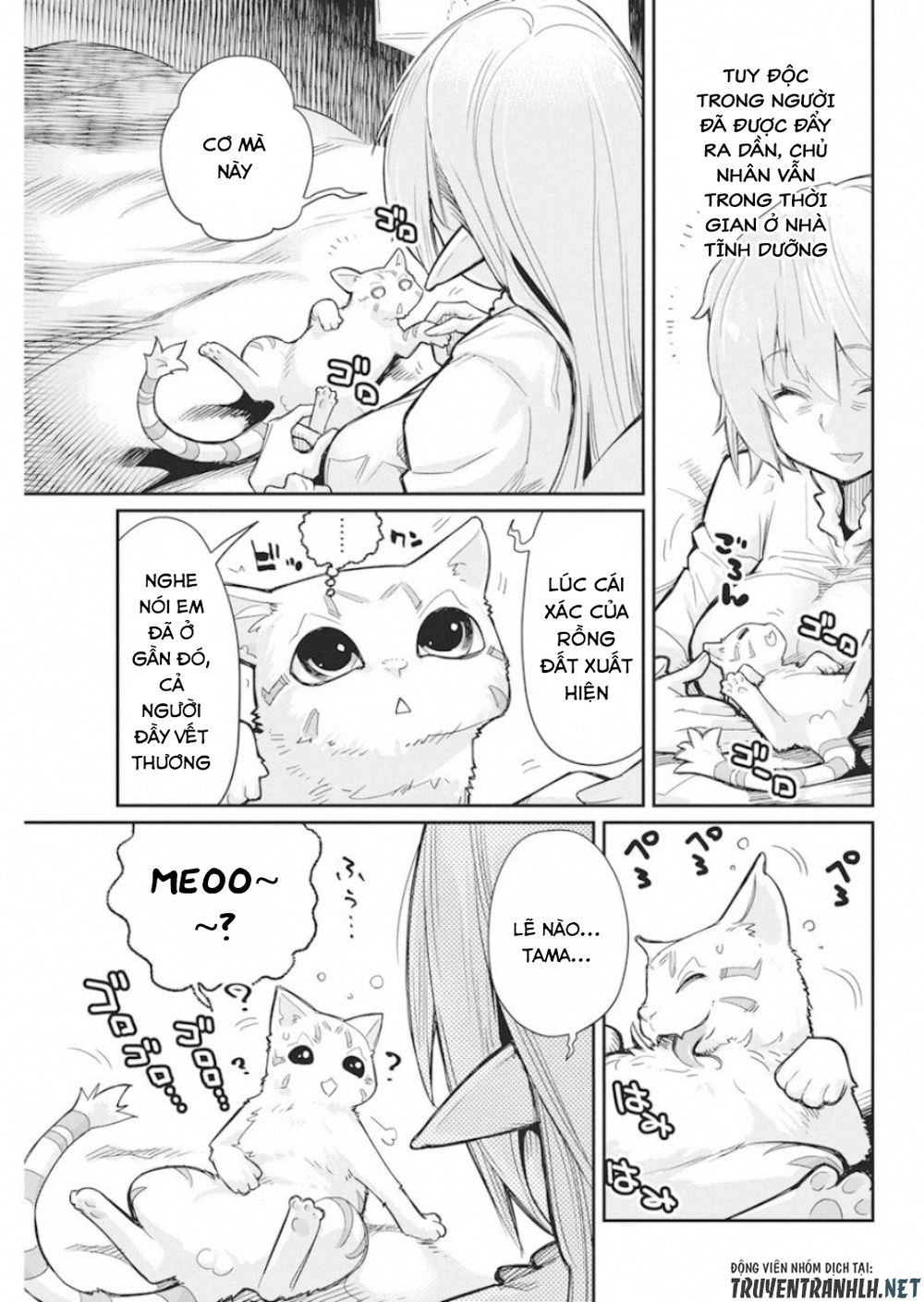 "Behemoth" Hạng S bị nhầm là mèo và trở thành hiệp sĩ (thú cưng) của nàng Elf Chapter 16 - 11