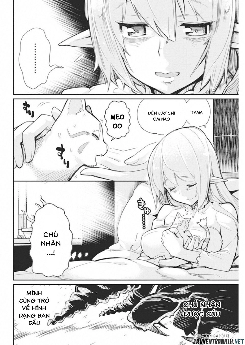 "Behemoth" Hạng S bị nhầm là mèo và trở thành hiệp sĩ (thú cưng) của nàng Elf Chapter 16 - 12