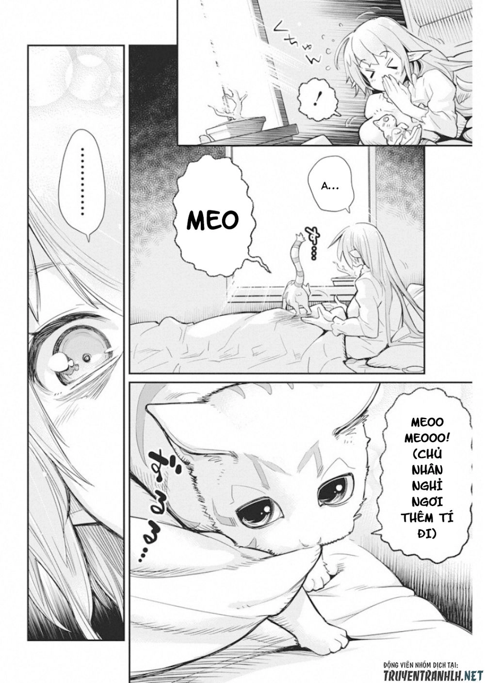 "Behemoth" Hạng S bị nhầm là mèo và trở thành hiệp sĩ (thú cưng) của nàng Elf Chapter 16 - 14