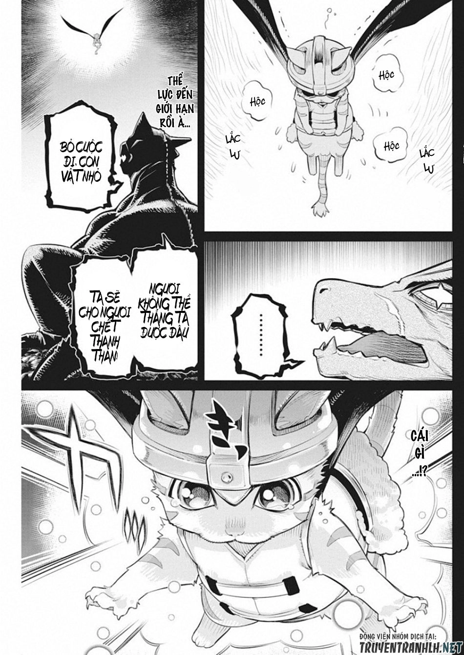 "Behemoth" Hạng S bị nhầm là mèo và trở thành hiệp sĩ (thú cưng) của nàng Elf Chapter 18 - 19