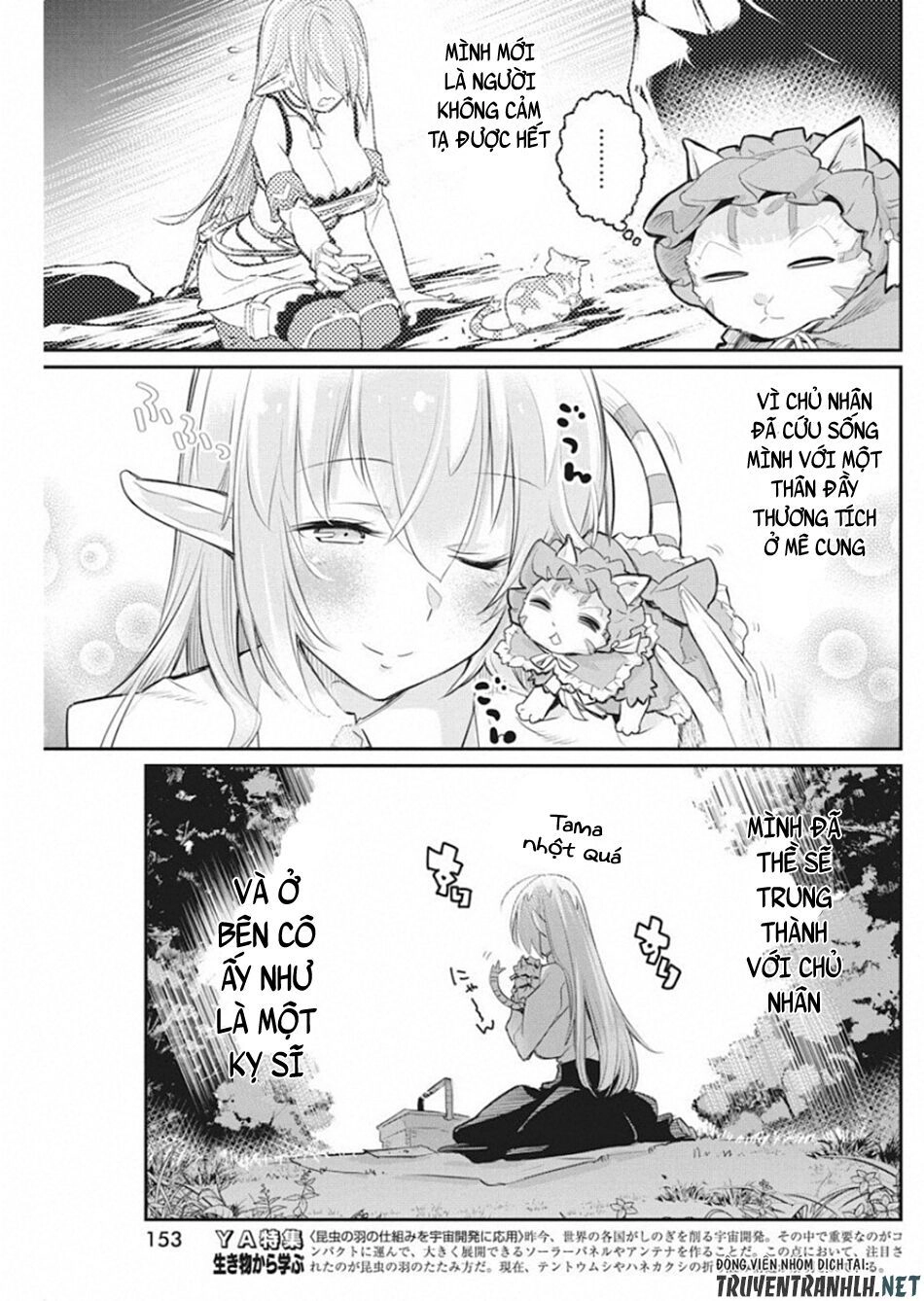 "Behemoth" Hạng S bị nhầm là mèo và trở thành hiệp sĩ (thú cưng) của nàng Elf Chapter 19 - 7