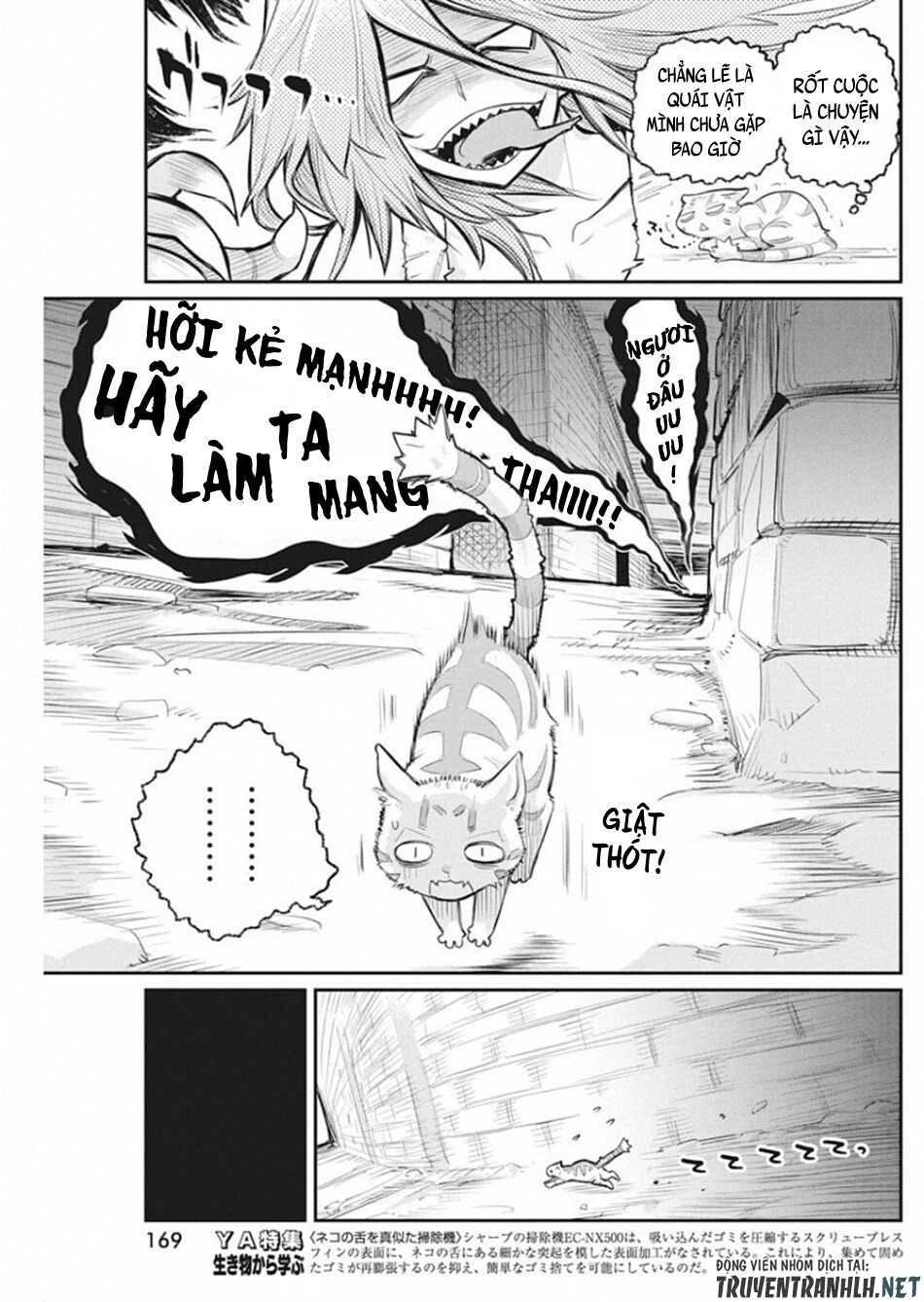 "Behemoth" Hạng S bị nhầm là mèo và trở thành hiệp sĩ (thú cưng) của nàng Elf Chapter 19 - 23