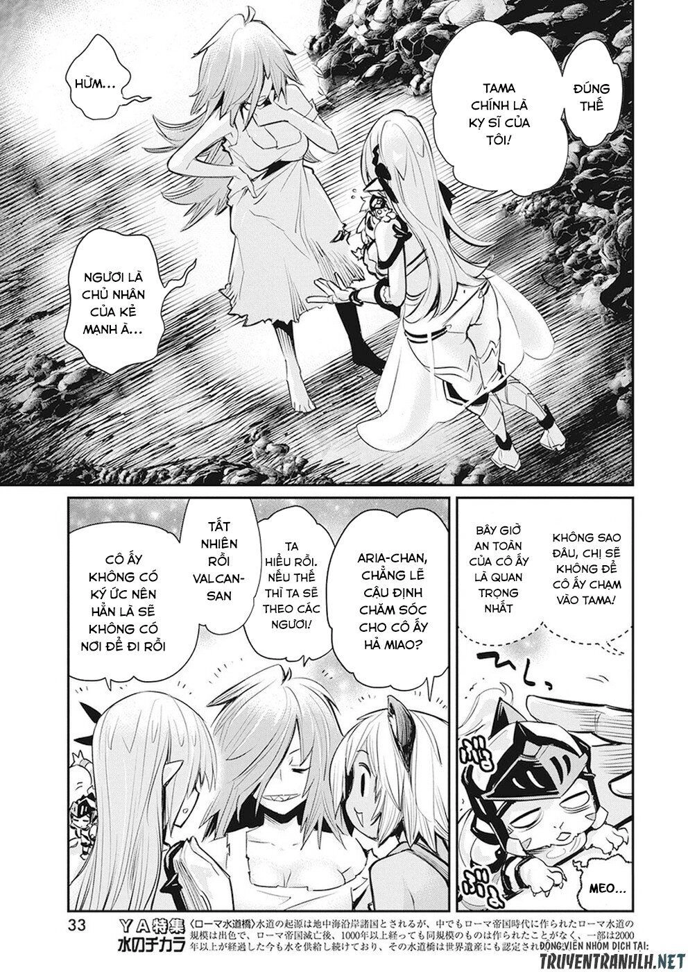 "Behemoth" Hạng S bị nhầm là mèo và trở thành hiệp sĩ (thú cưng) của nàng Elf Chapter 20 - 21