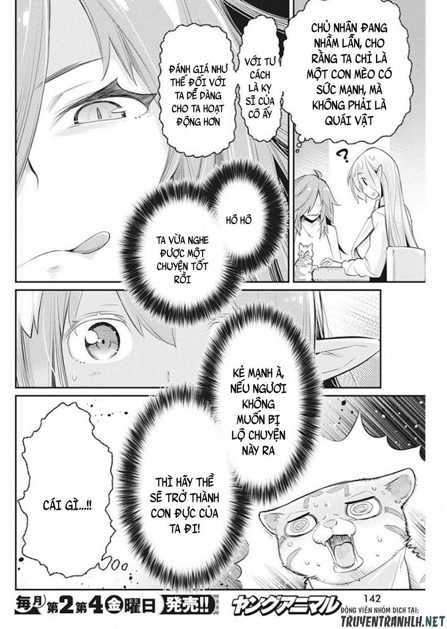 "Behemoth" Hạng S bị nhầm là mèo và trở thành hiệp sĩ (thú cưng) của nàng Elf Chapter 22 - 18