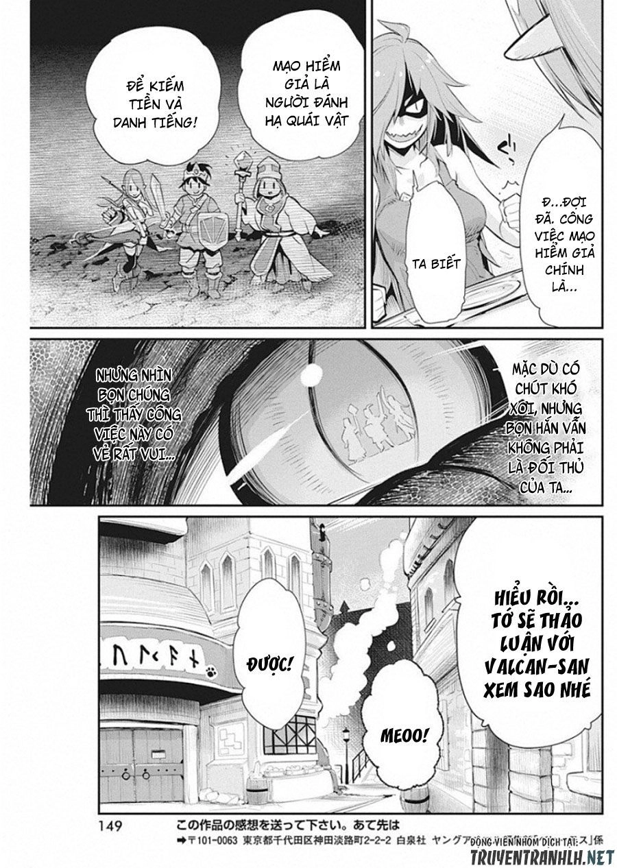 "Behemoth" Hạng S bị nhầm là mèo và trở thành hiệp sĩ (thú cưng) của nàng Elf Chapter 22 - 25