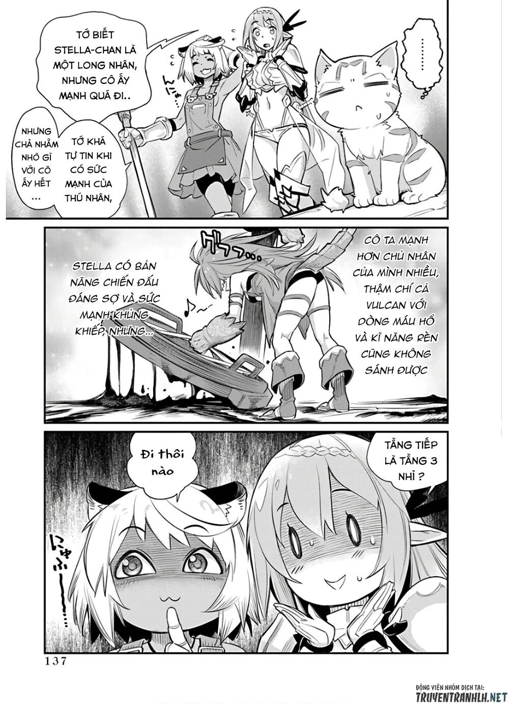 "Behemoth" Hạng S bị nhầm là mèo và trở thành hiệp sĩ (thú cưng) của nàng Elf Chapter 24 - 11