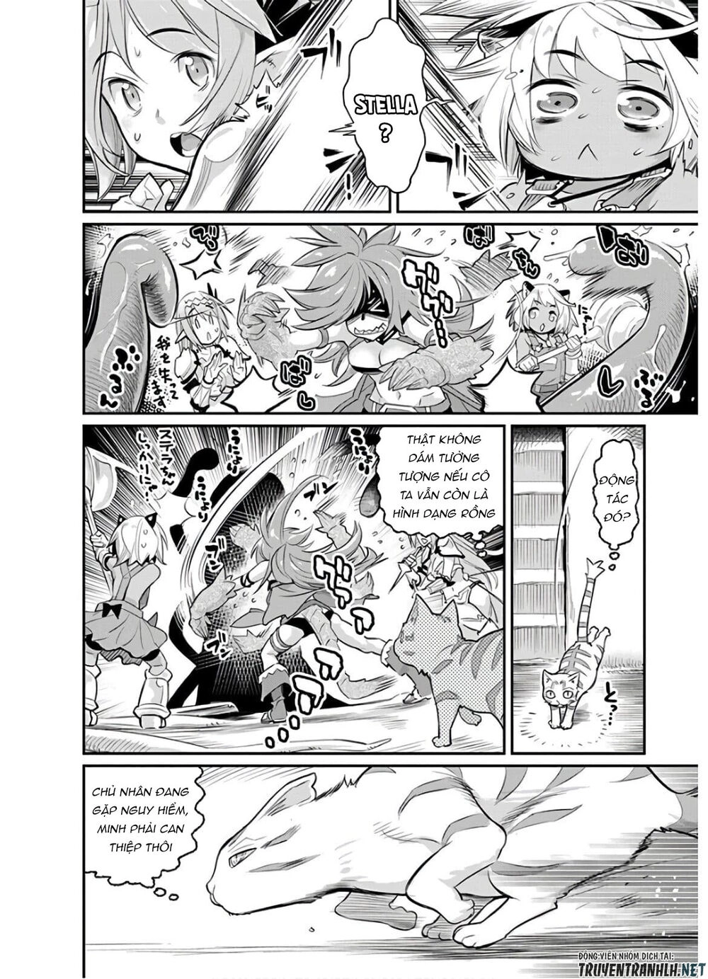 "Behemoth" Hạng S bị nhầm là mèo và trở thành hiệp sĩ (thú cưng) của nàng Elf Chapter 24 - 16