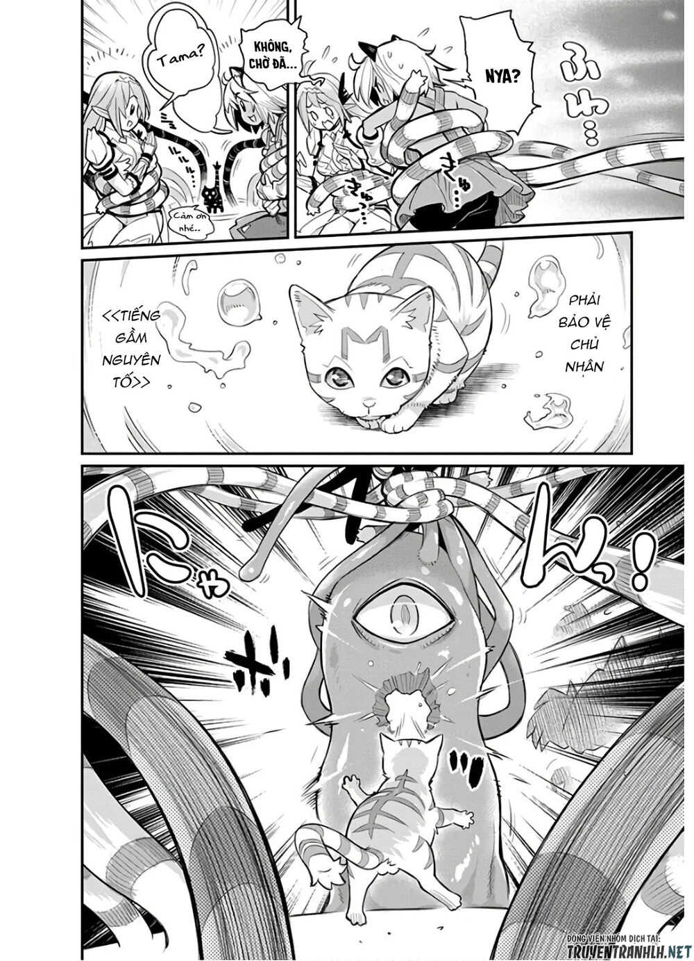 "Behemoth" Hạng S bị nhầm là mèo và trở thành hiệp sĩ (thú cưng) của nàng Elf Chapter 24 - 18