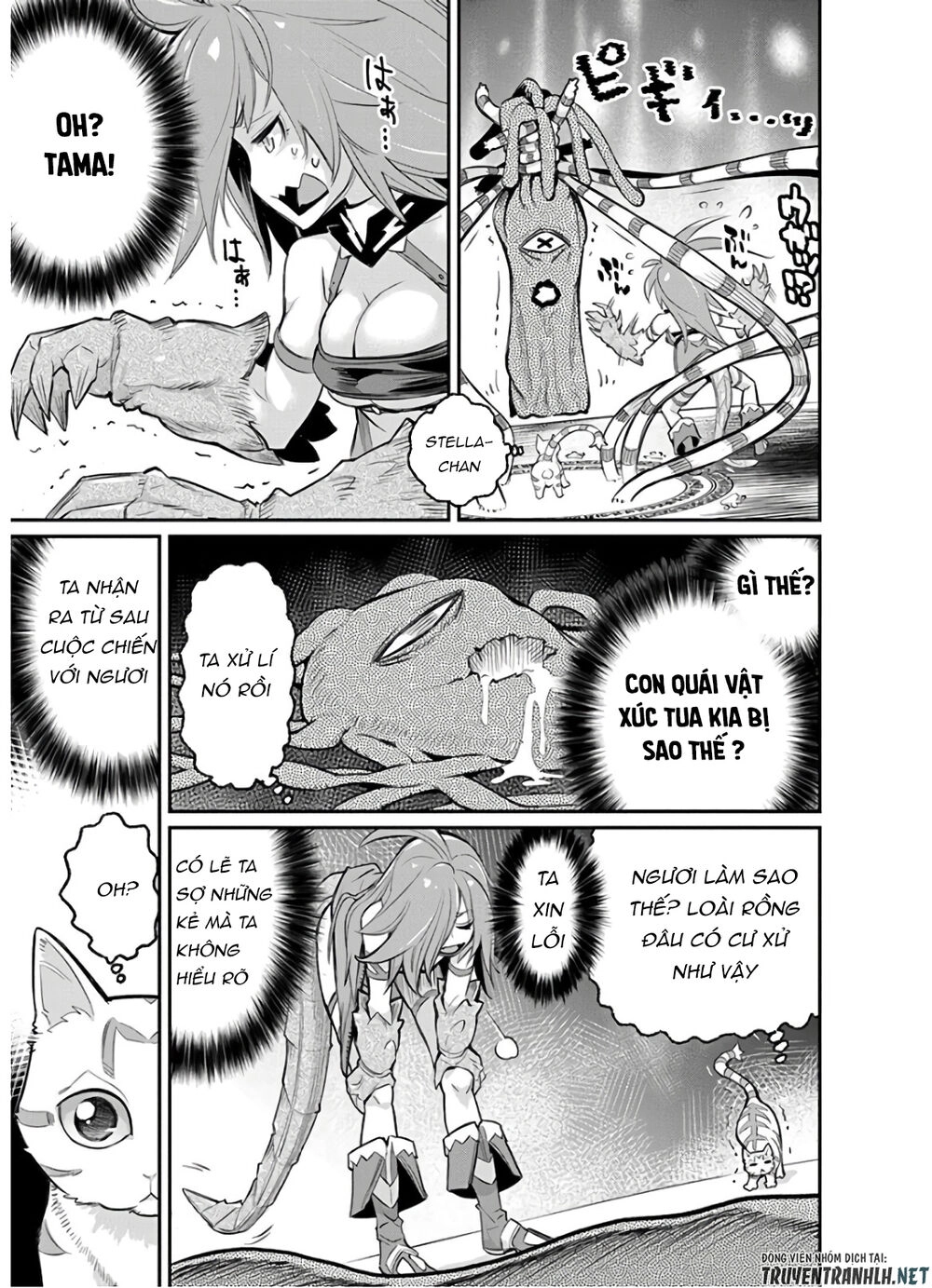 "Behemoth" Hạng S bị nhầm là mèo và trở thành hiệp sĩ (thú cưng) của nàng Elf Chapter 24 - 19