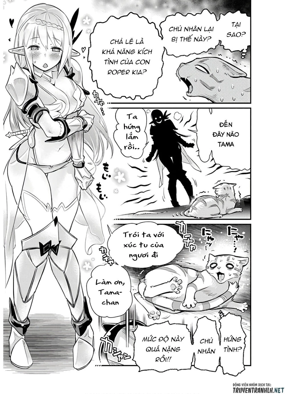 "Behemoth" Hạng S bị nhầm là mèo và trở thành hiệp sĩ (thú cưng) của nàng Elf Chapter 24 - 23