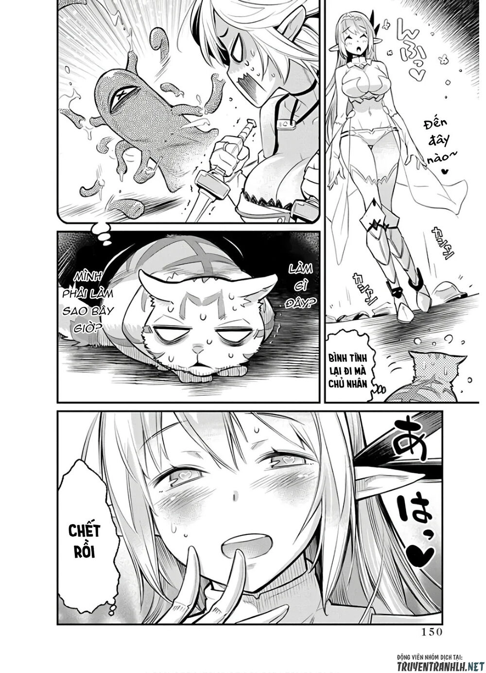 "Behemoth" Hạng S bị nhầm là mèo và trở thành hiệp sĩ (thú cưng) của nàng Elf Chapter 24 - 24