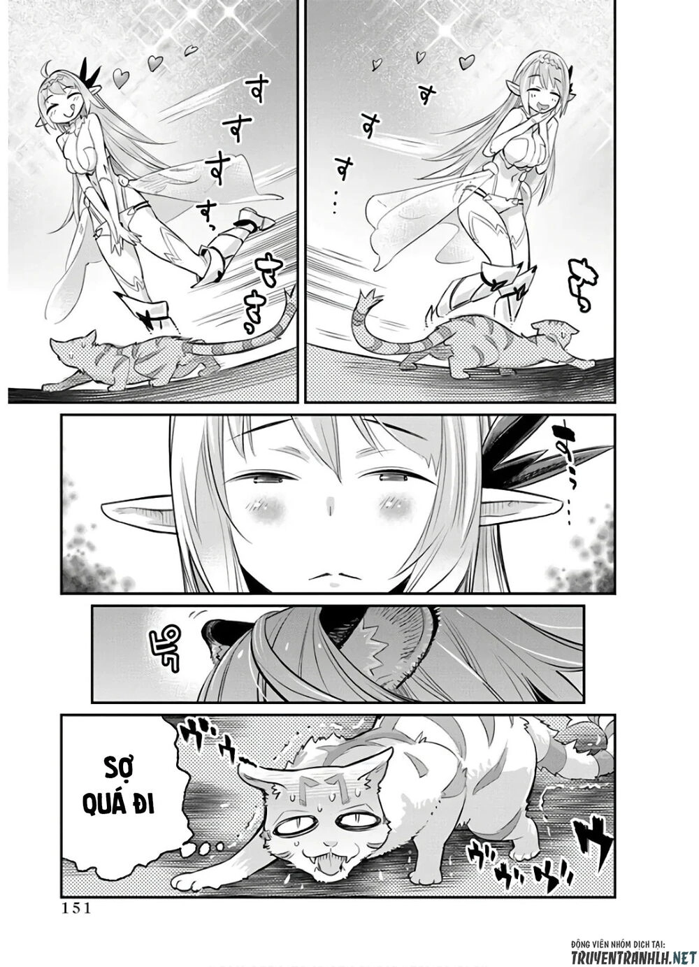 "Behemoth" Hạng S bị nhầm là mèo và trở thành hiệp sĩ (thú cưng) của nàng Elf Chapter 24 - 25