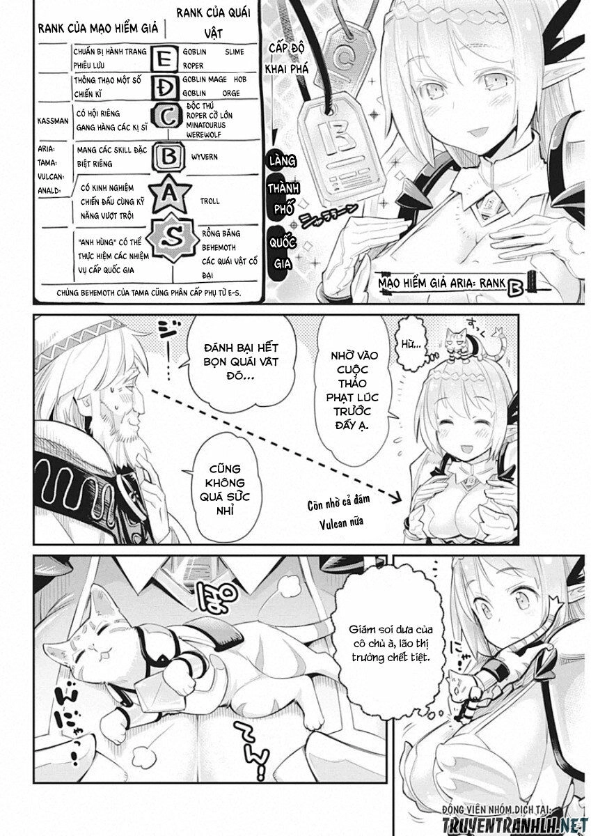 "Behemoth" Hạng S bị nhầm là mèo và trở thành hiệp sĩ (thú cưng) của nàng Elf Chapter 27 - 14