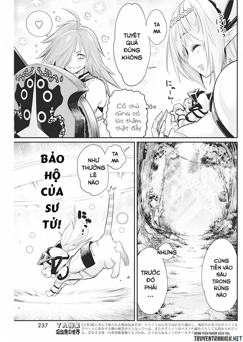 "Behemoth" Hạng S bị nhầm là mèo và trở thành hiệp sĩ (thú cưng) của nàng Elf Chapter 28 - 23