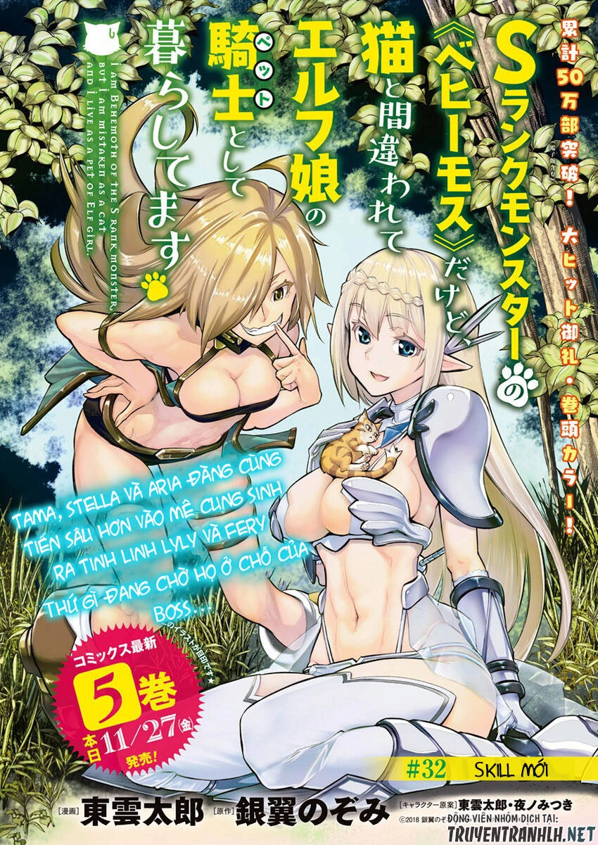 "Behemoth" Hạng S bị nhầm là mèo và trở thành hiệp sĩ (thú cưng) của nàng Elf Chapter 32 - 3