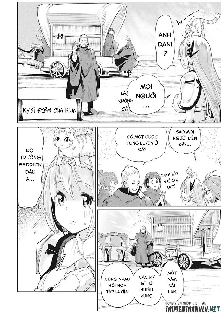 "Behemoth" Hạng S bị nhầm là mèo và trở thành hiệp sĩ (thú cưng) của nàng Elf Chapter 32 - 23