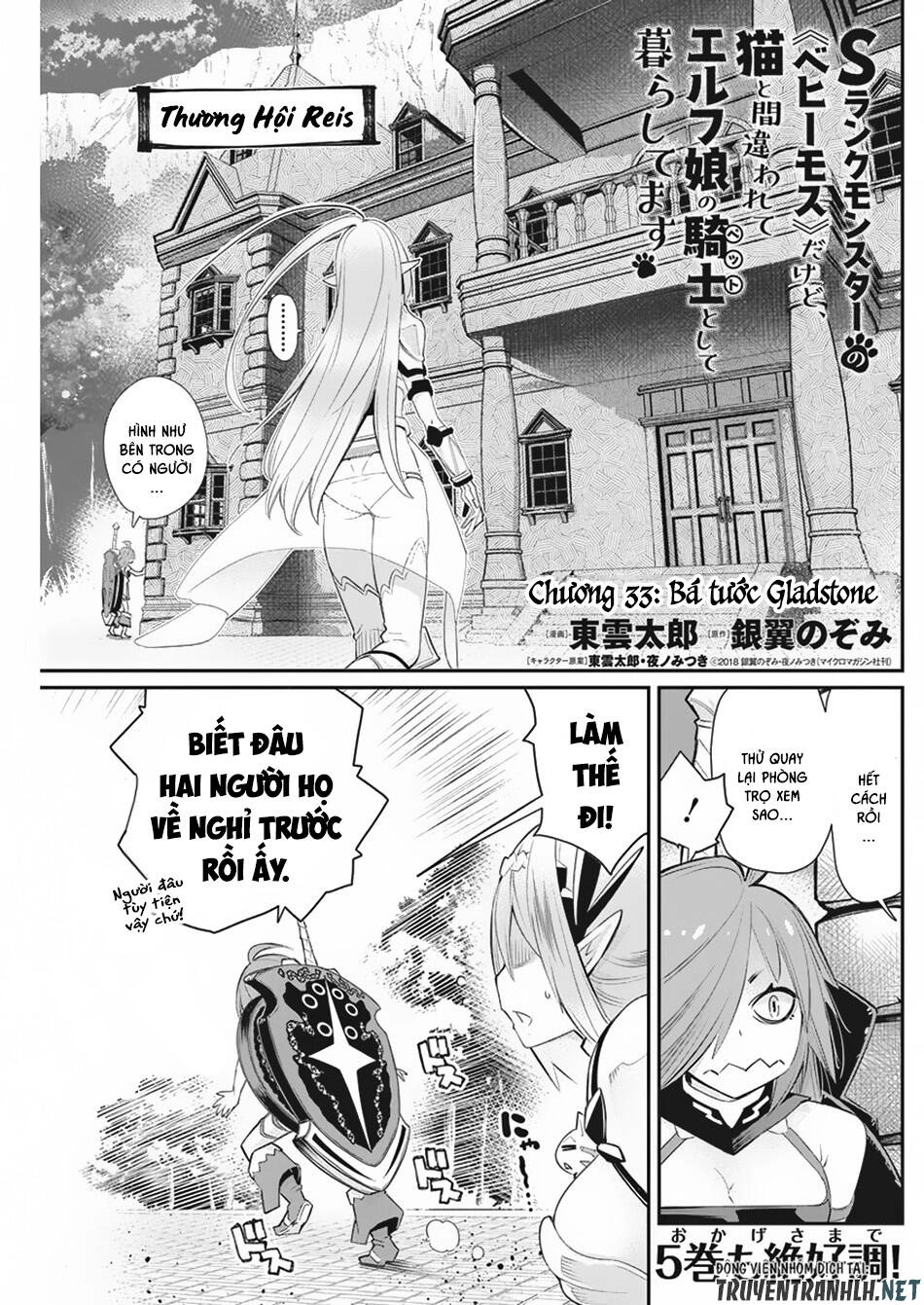 "Behemoth" Hạng S bị nhầm là mèo và trở thành hiệp sĩ (thú cưng) của nàng Elf Chapter 33 - 4