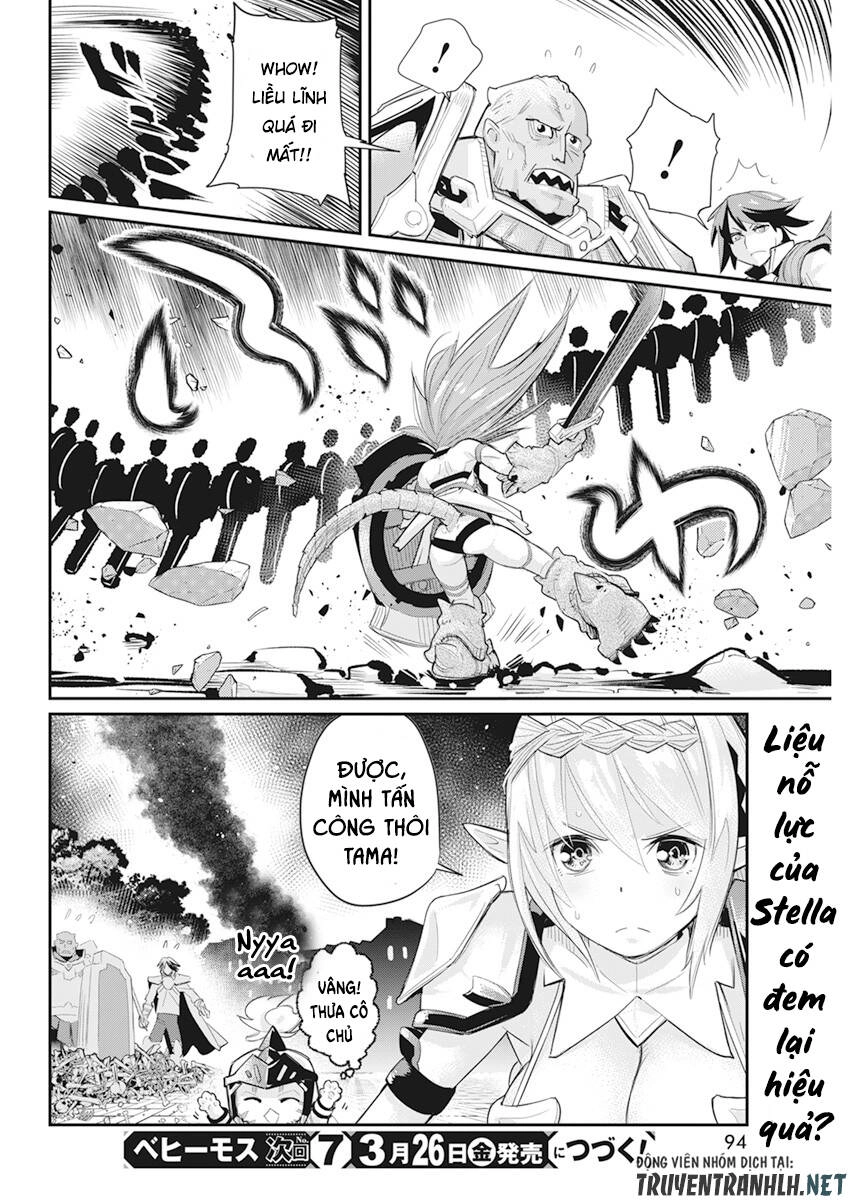 "Behemoth" Hạng S bị nhầm là mèo và trở thành hiệp sĩ (thú cưng) của nàng Elf Chapter 35 - 27