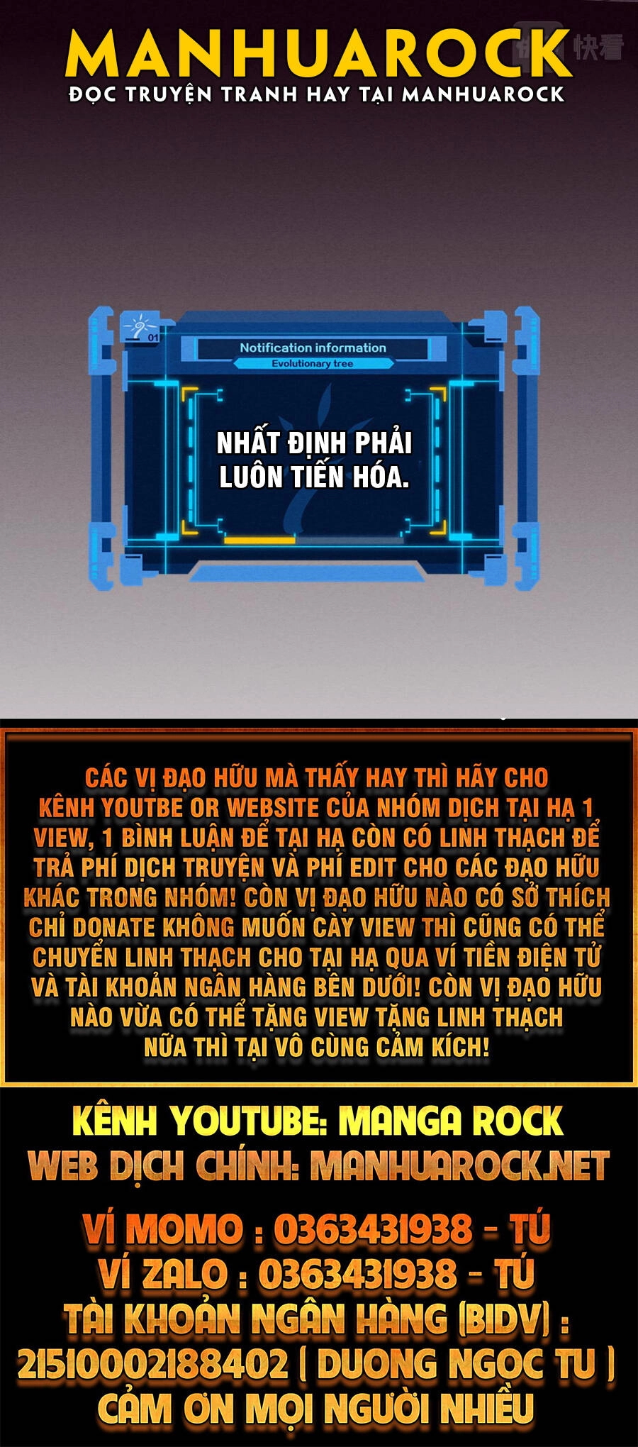 Tiến Hóa Cuồng Triều Chapter 39 - 67