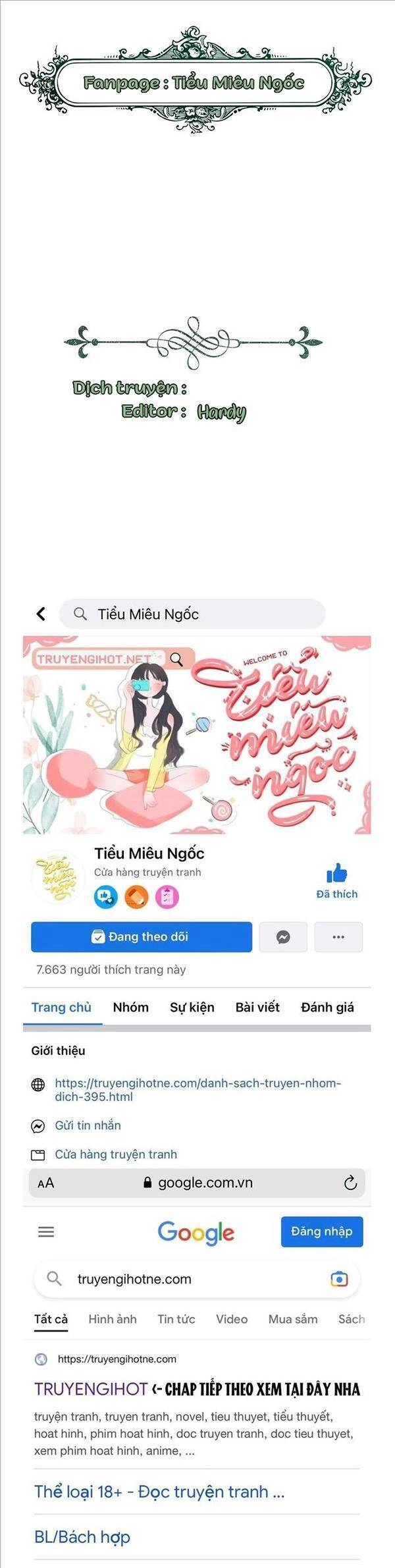 Đã Bảo Nữ Chính Đang Cải Trang Cơ Mà! Chapter 39 - 1