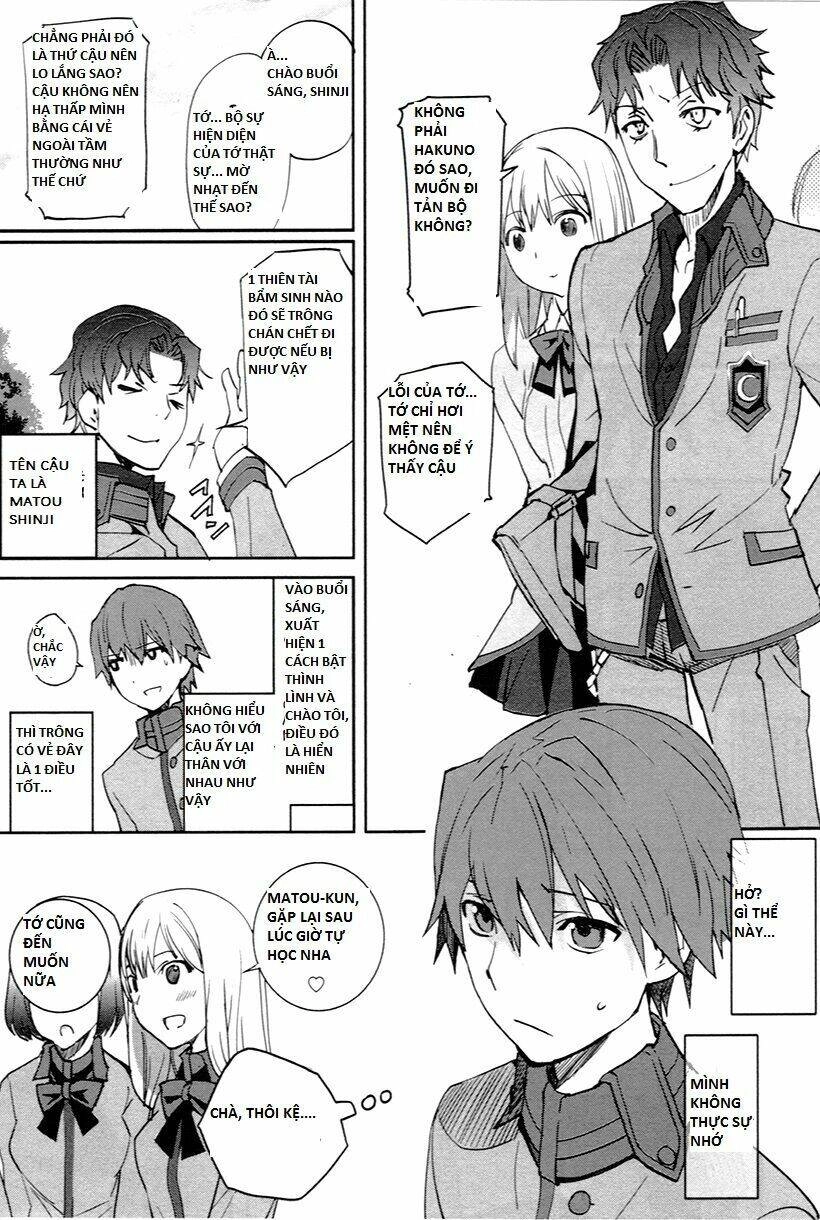 Fate/Extra Chapter 1 - 5