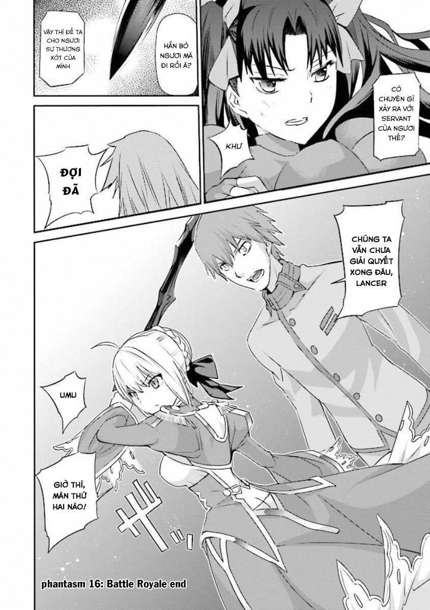 Fate/Extra Chapter 16 - 25