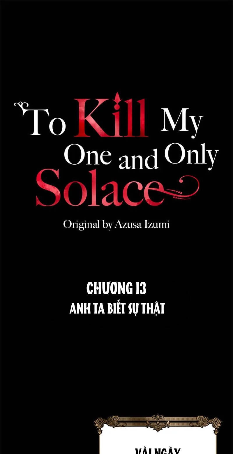 Giết Chết Niềm An Ủi Duy Nhất Của Ta Chapter 13.1 - 3