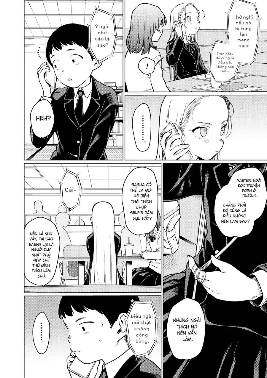 Bé Sơ Trung Sasha Và Thằng Bạn Otaku Cùng Lớp Chapter 13.5 - 10