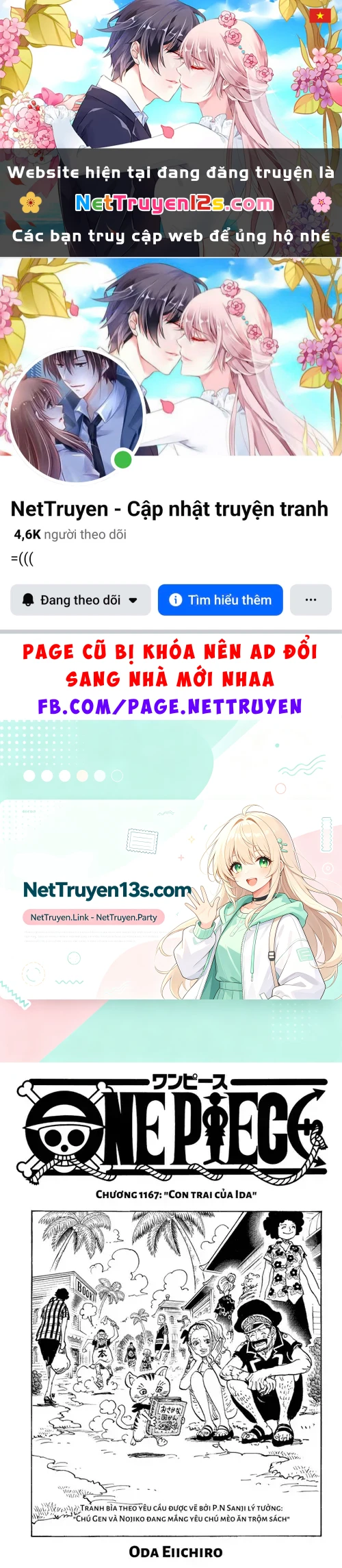 One Piece Chapter 1167 - 1