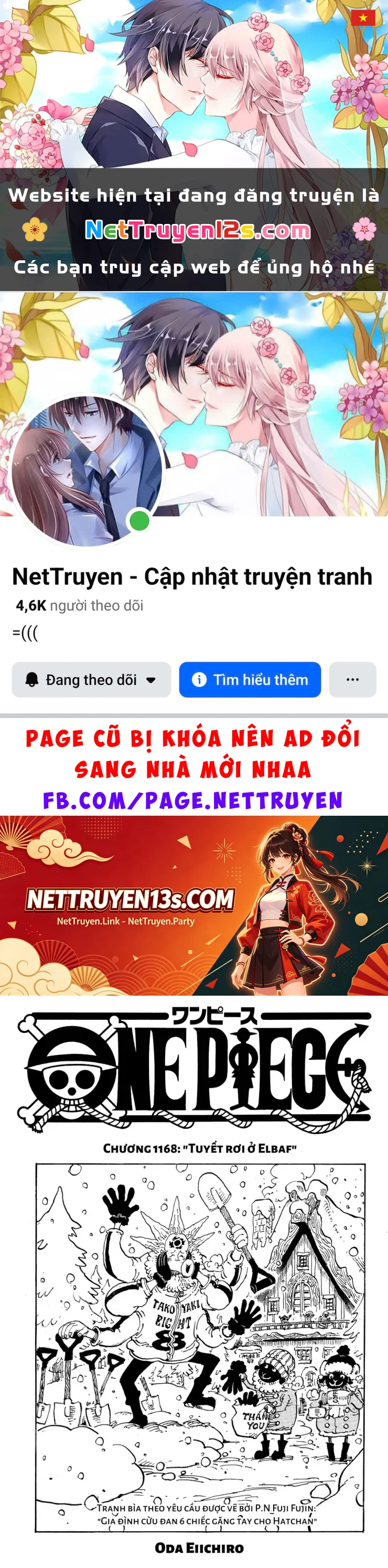 One Piece Chapter 1168 - 1