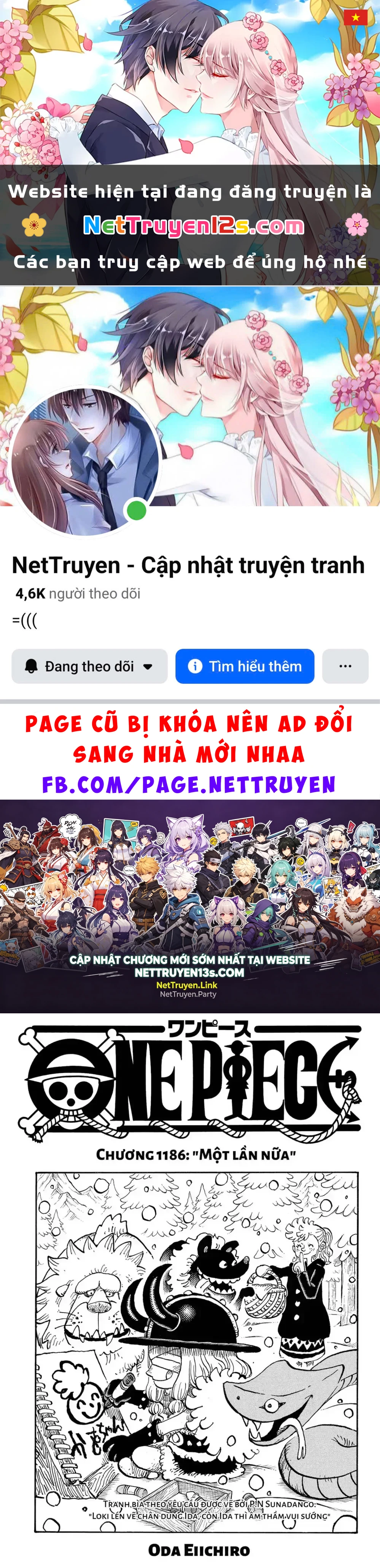 One Piece Chapter 1186 - 1