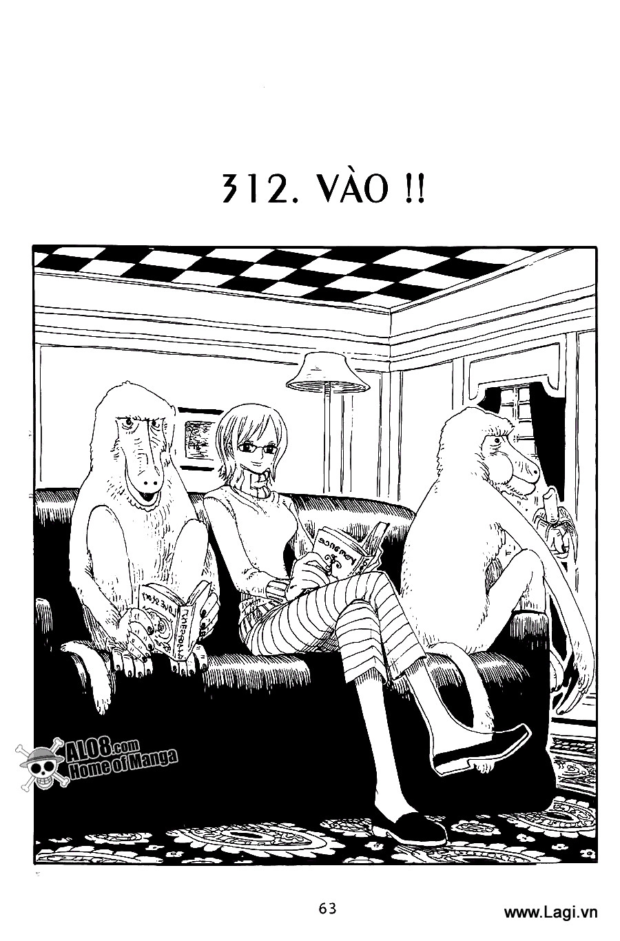 One Piece Chapter 312 - 1