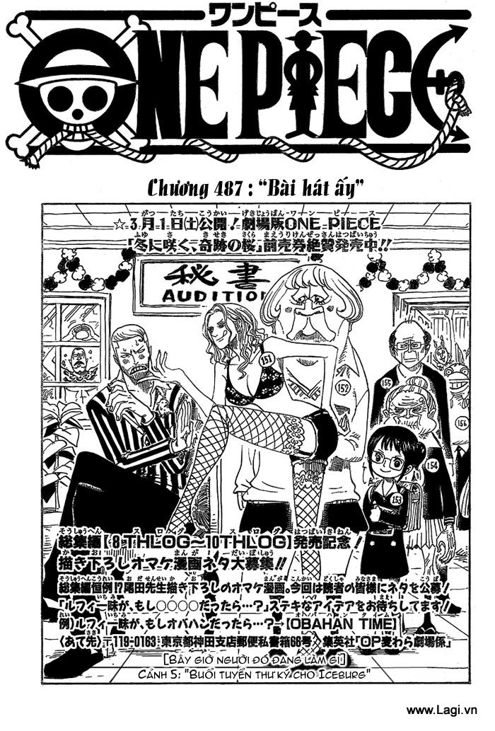 One Piece Chapter 487 - 1